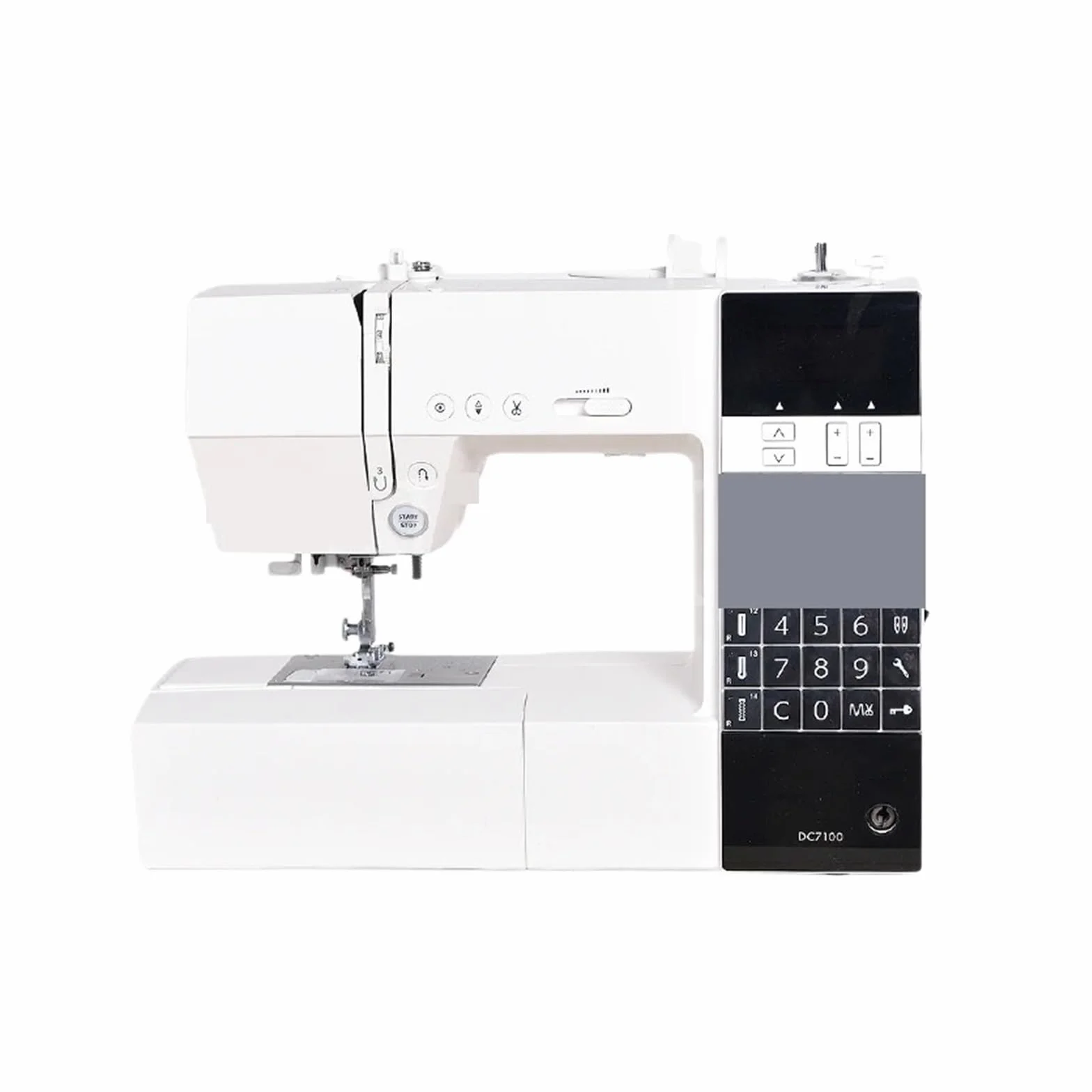 Máquina De Coser Doméstica DC7100, Ropa For, 100 Tipos Puntadas, Cortador Hilo Automático Multifunción Eléctrico Por Ordenador Potente Silenciosa Y Estable