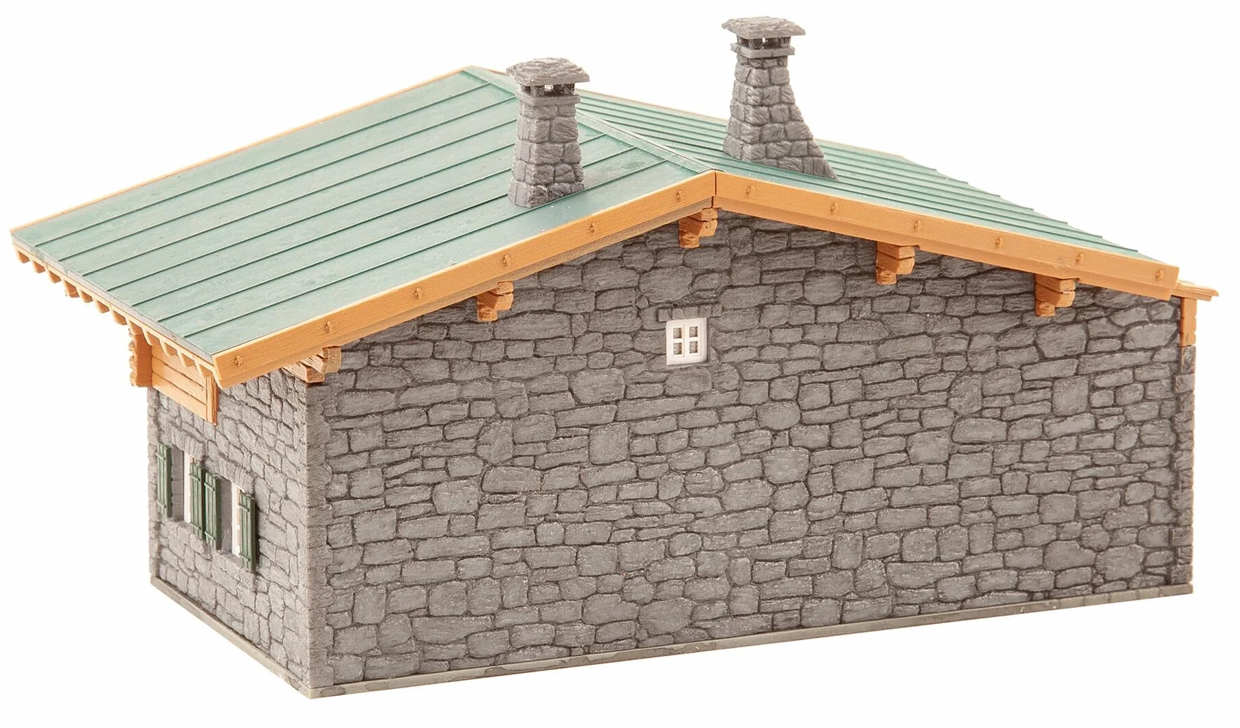 Faller Mountain Hut Staufnerhaus - Kit de Modelo H0, Escala H0, 117 Piezas, 1/87, para Hombres y Adultos Unisex