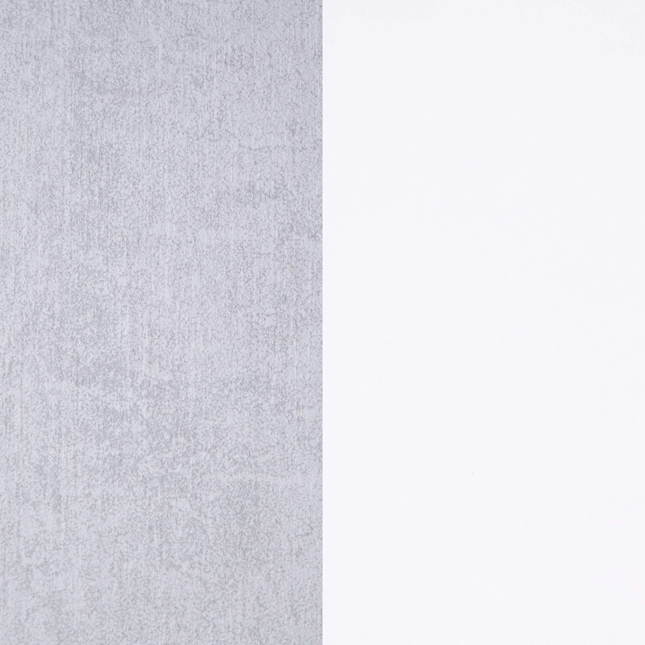 duehome | Cabecero con 2 mesitas, Dormitorio, Modelo Axel, Acabado en Blanco Artik y Gris Cemento, Medidas: 176 cm (Largo) x 96,5 cm (Alto)