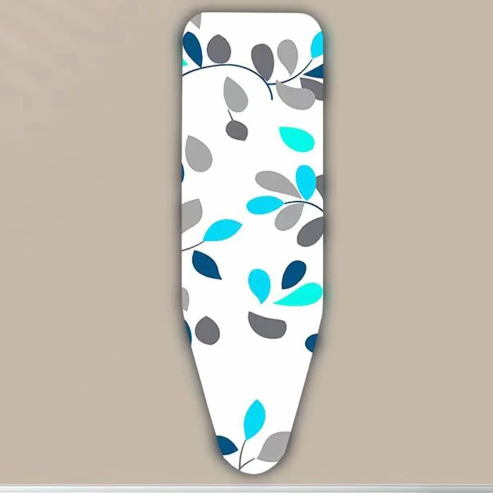 Funda y Almohadilla para Tabla de Planchar de 15" x 45", Almohadilla y Funda de Repuesto para Tabla de Planchar, Funda de algodón para Tabla de Planchar, Resistente a Quemaduras y