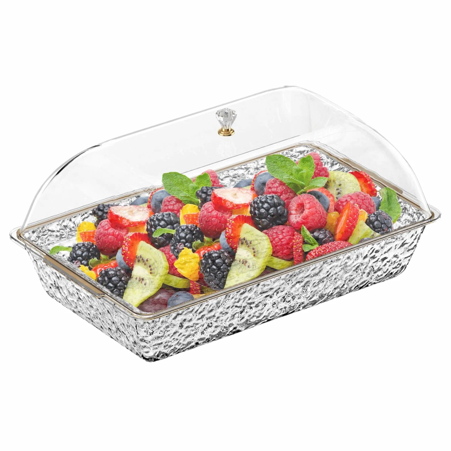 Bandejas De Comida Para Plato De Fruta Galletas Y Snacks | Bandejas De Servicio Para Buffet Organizador Para Suministros De Catering Preparación Reunión Familiar Evento Festivo