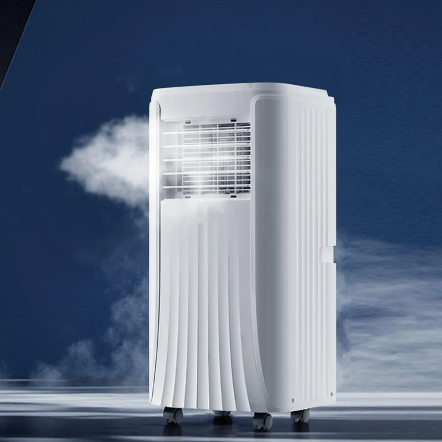 Enfriador de aire portátil evaporativo con modos de deshumidificador y ventilador, control remoto, temporizador de 24 horas, para habitaciones de hasta 350 pies cuadrados