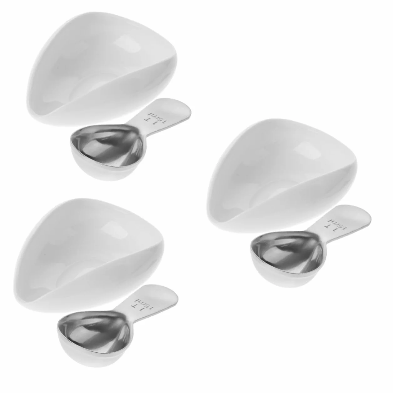 TOPBATHY 3 Juegos De Bandeja Medidora De Granos De Plato De Cerámica para Frijoles Plato Medidor De Frijoles Medidor De es Bandeja De Exhibición De es De