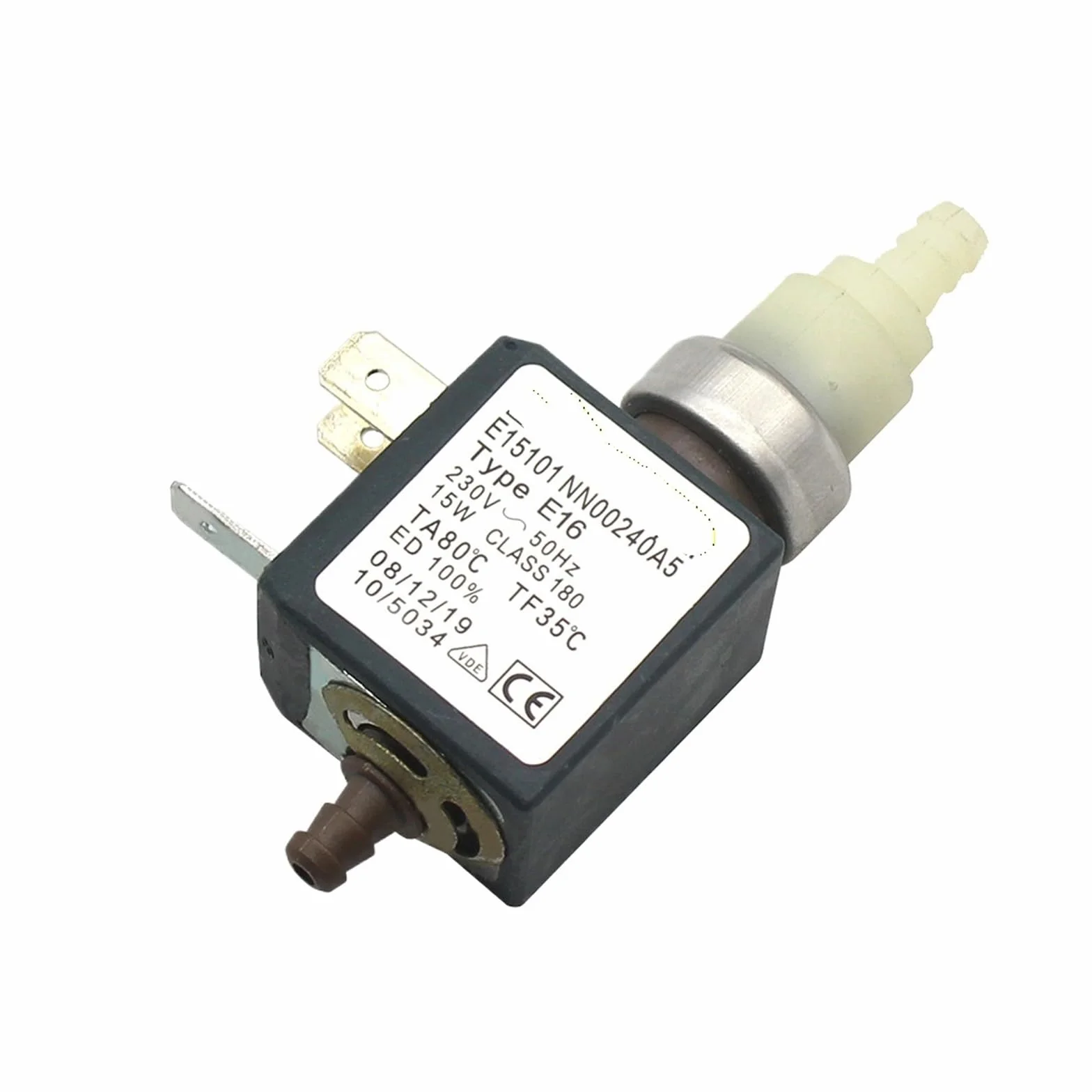 Bomba de café electromagnética, 15W AC 230V 50Hz Émbolo E151 Bombas de succión de agua de hierro 400 600