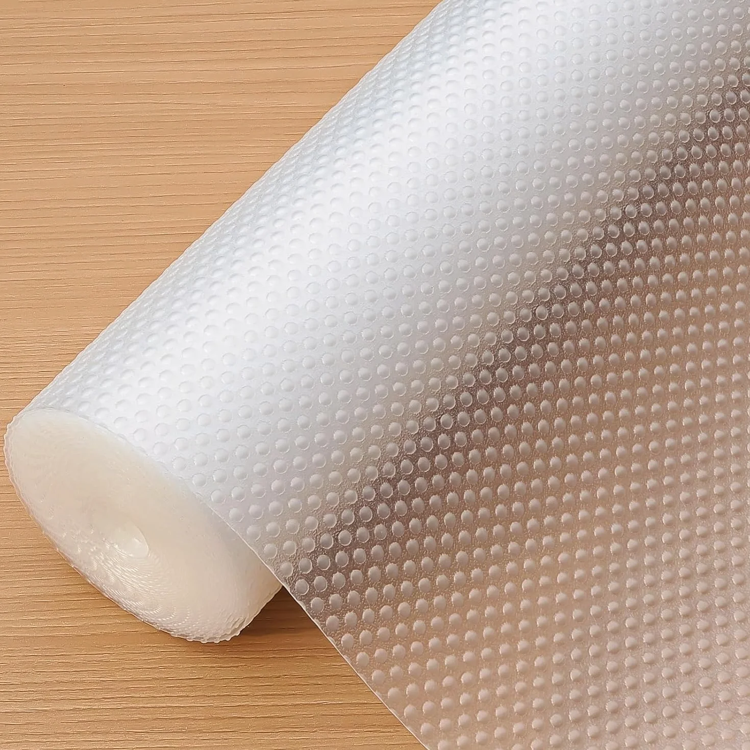 Hersvin Plastico Protector para Cocina Cajones, Alfombras Non Adhesivo EVA Cubre Encimera 50cmx600cm Transparente