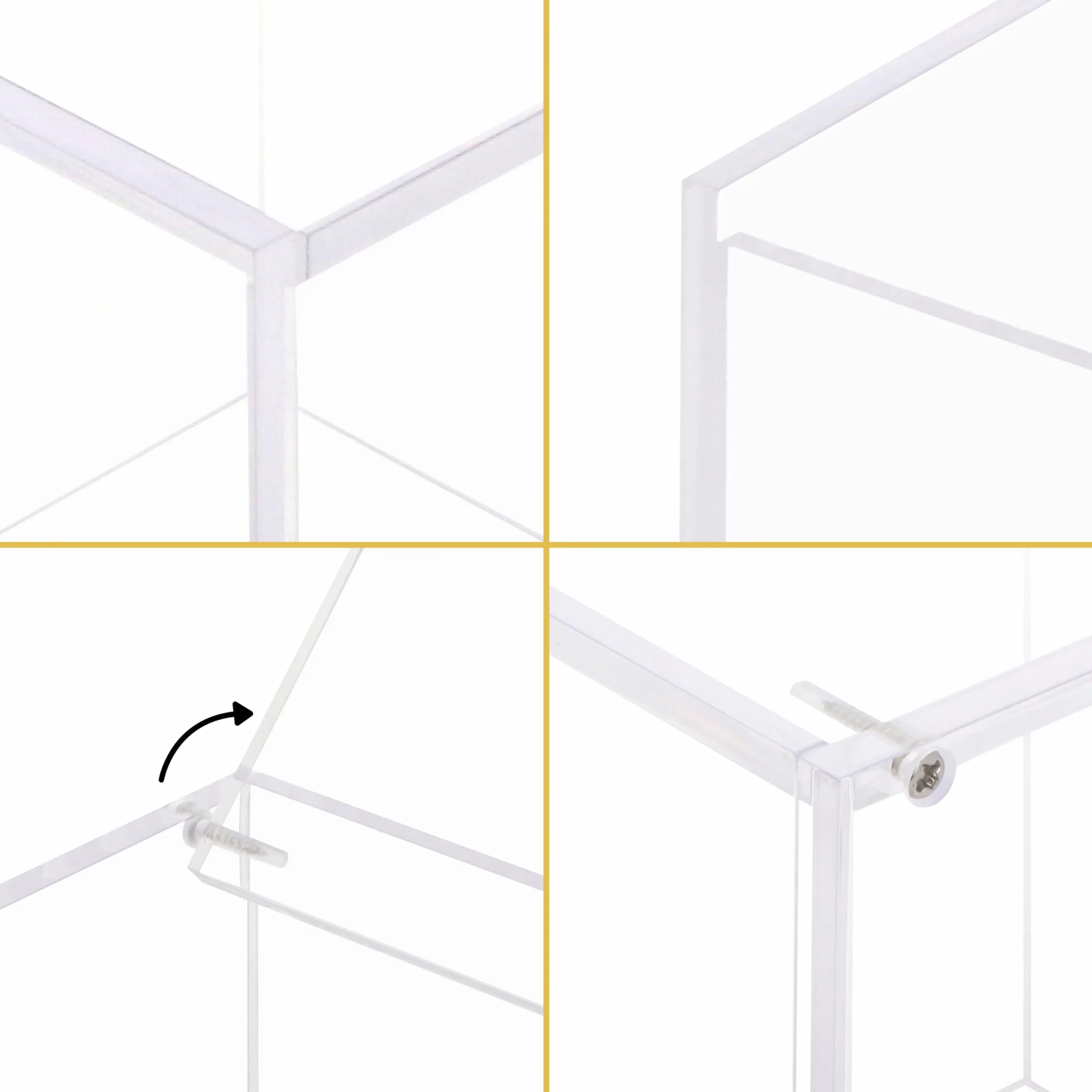 Organizador de cápsulas de café de acrílico transparente 15 cm
