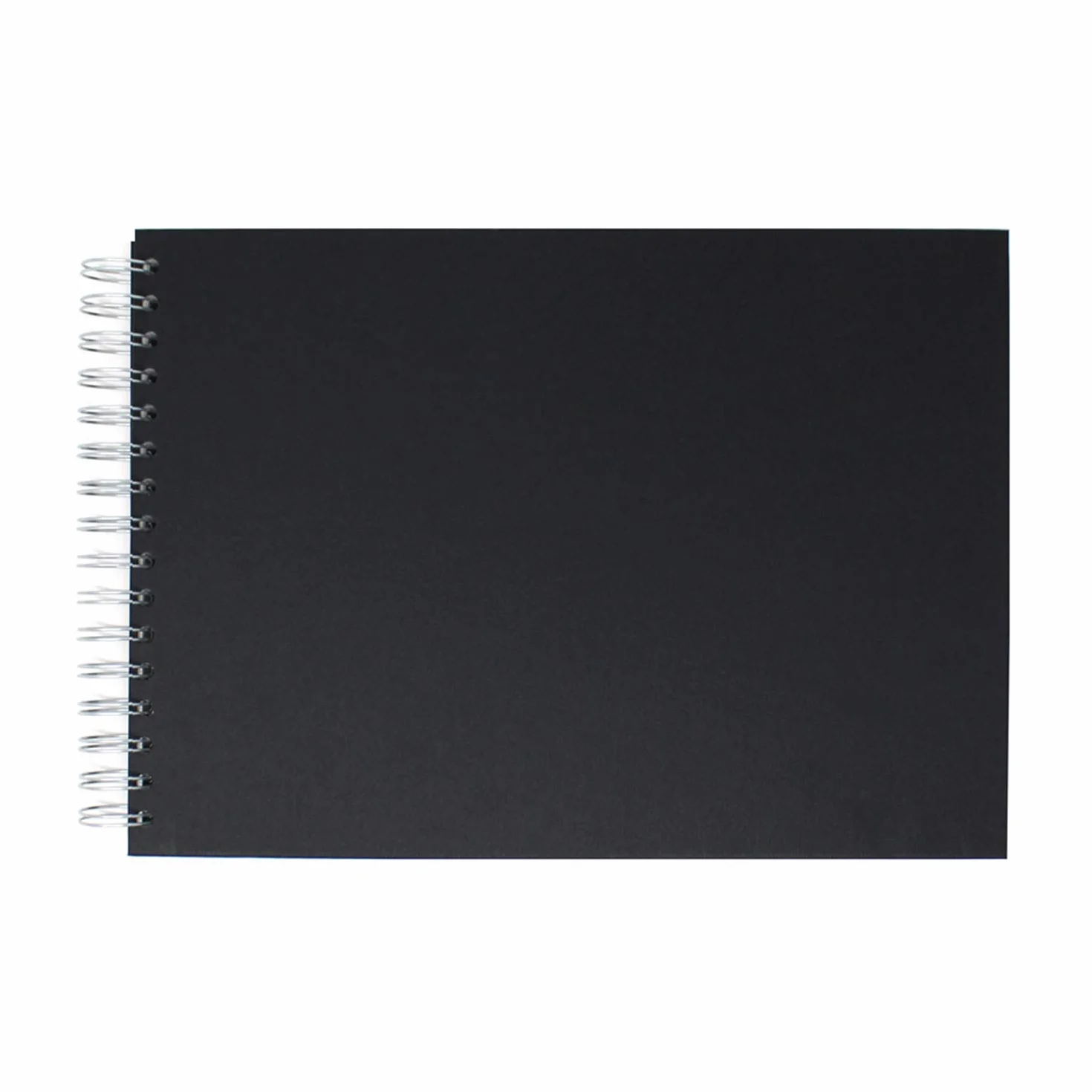 Artway Studio Cuaderno de dibujo A4 espiral apaisado 96 caras 170 gsm tapa dura negro
