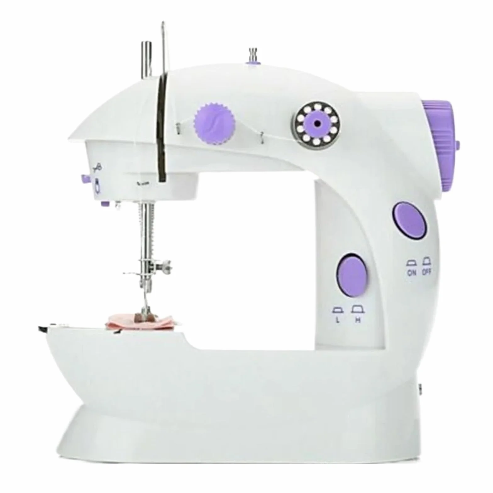 Máquina De Coser Eléctrica Multifuncional Con Pedal Y Luz LED En Miniatura For El Hogar Mini Electrodoméstico Coser Resulta Muy Sencillo