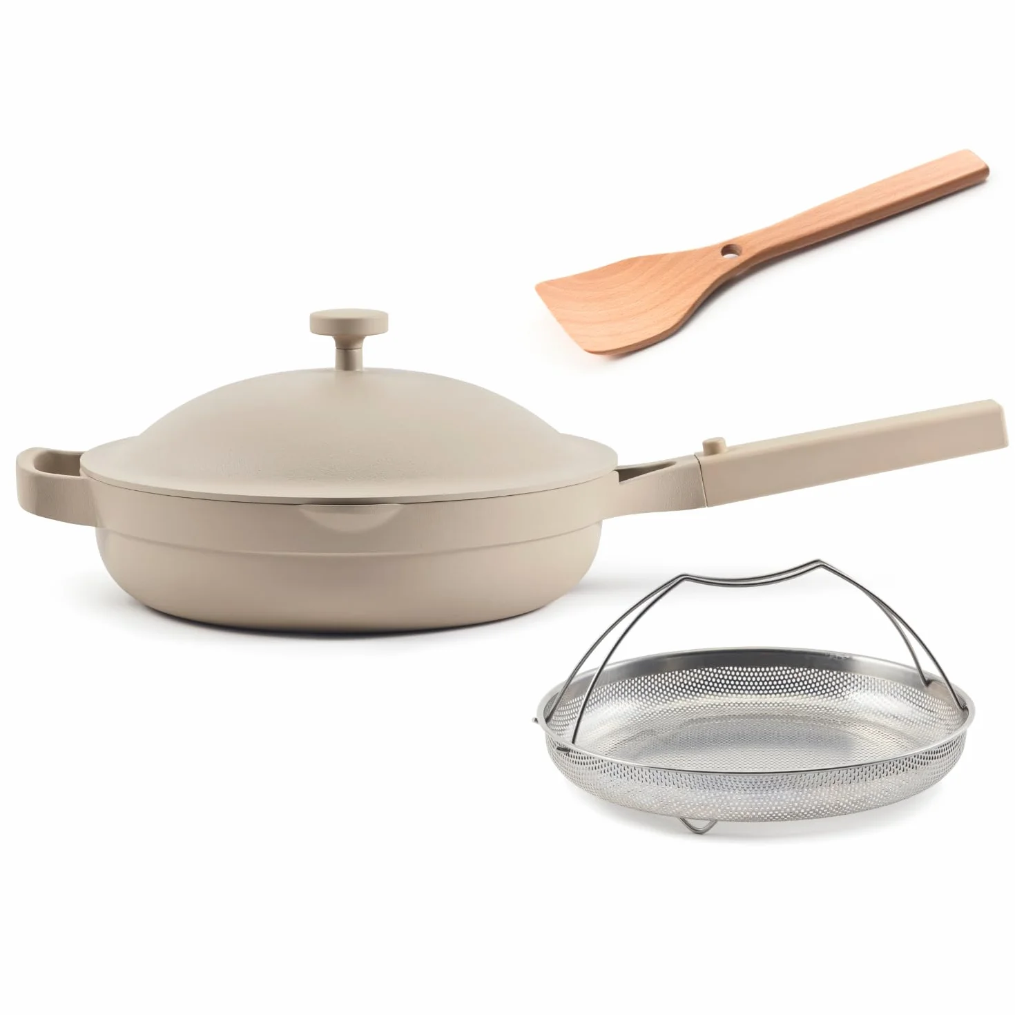 Our Place Always Pan - Utensilios de cocina antiadherentes, sin toxinas, de 2 a 10.5 pulgadas, sartén aluminio 10 en 1 patentada, segura para horno y inducción