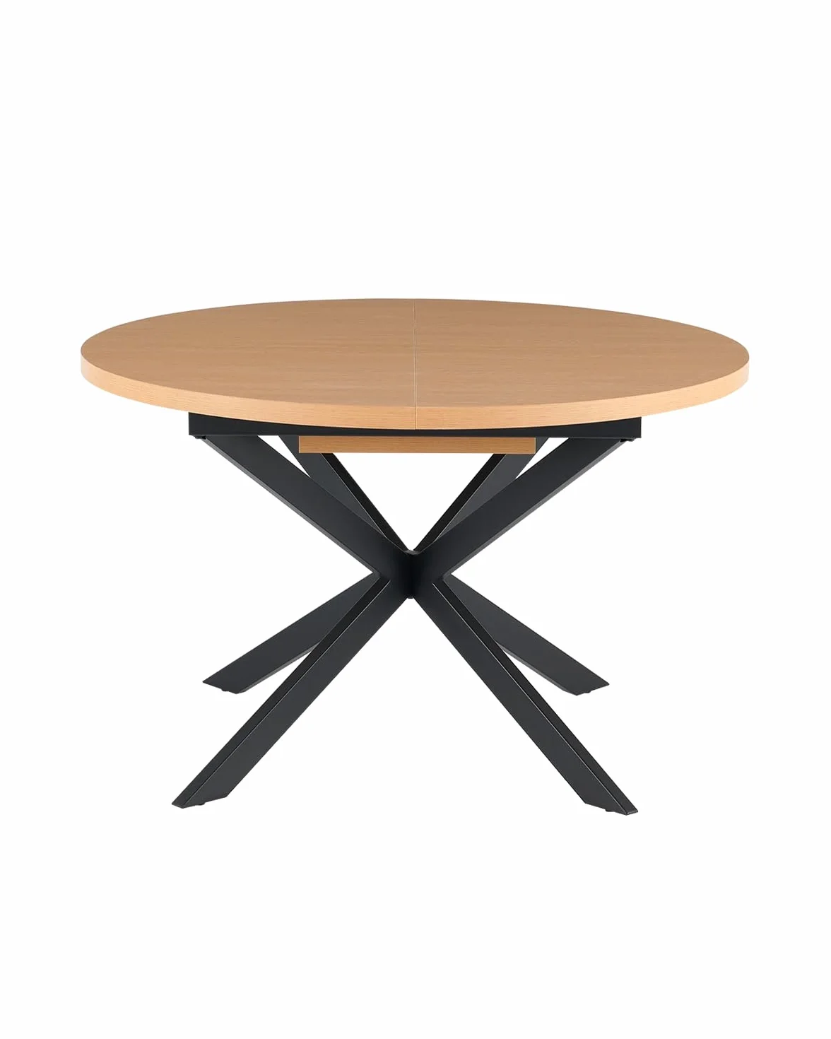 DEKIT GRUPO RIMOBEL Livan Home - Mesa de Comedor Redonda Extensible Elvia