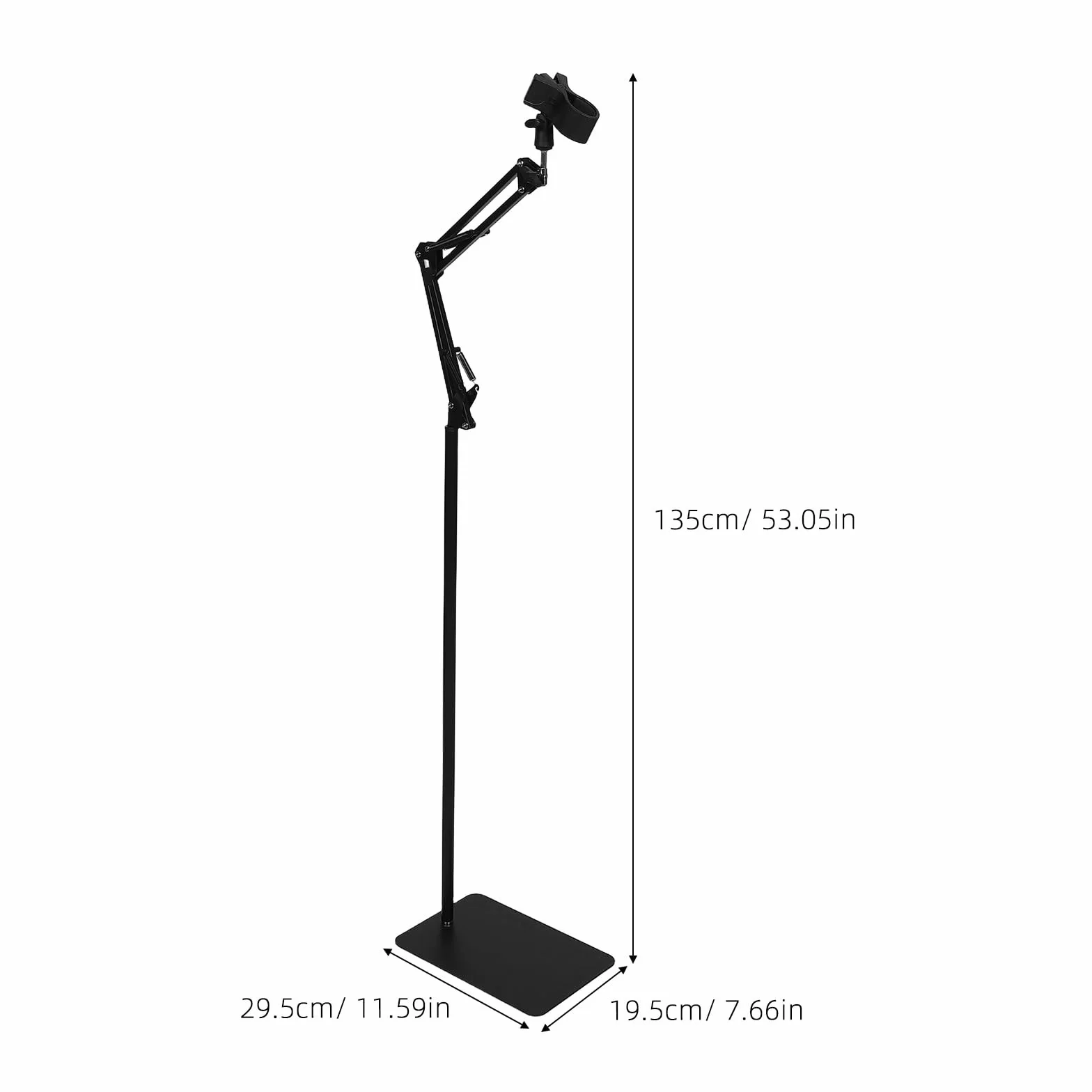 Ipetboom Soporte para Secador de Pelo Abrazadera Ajustable Soporte Manos Libres para Baño Salón Dormitorio Material y Resistente