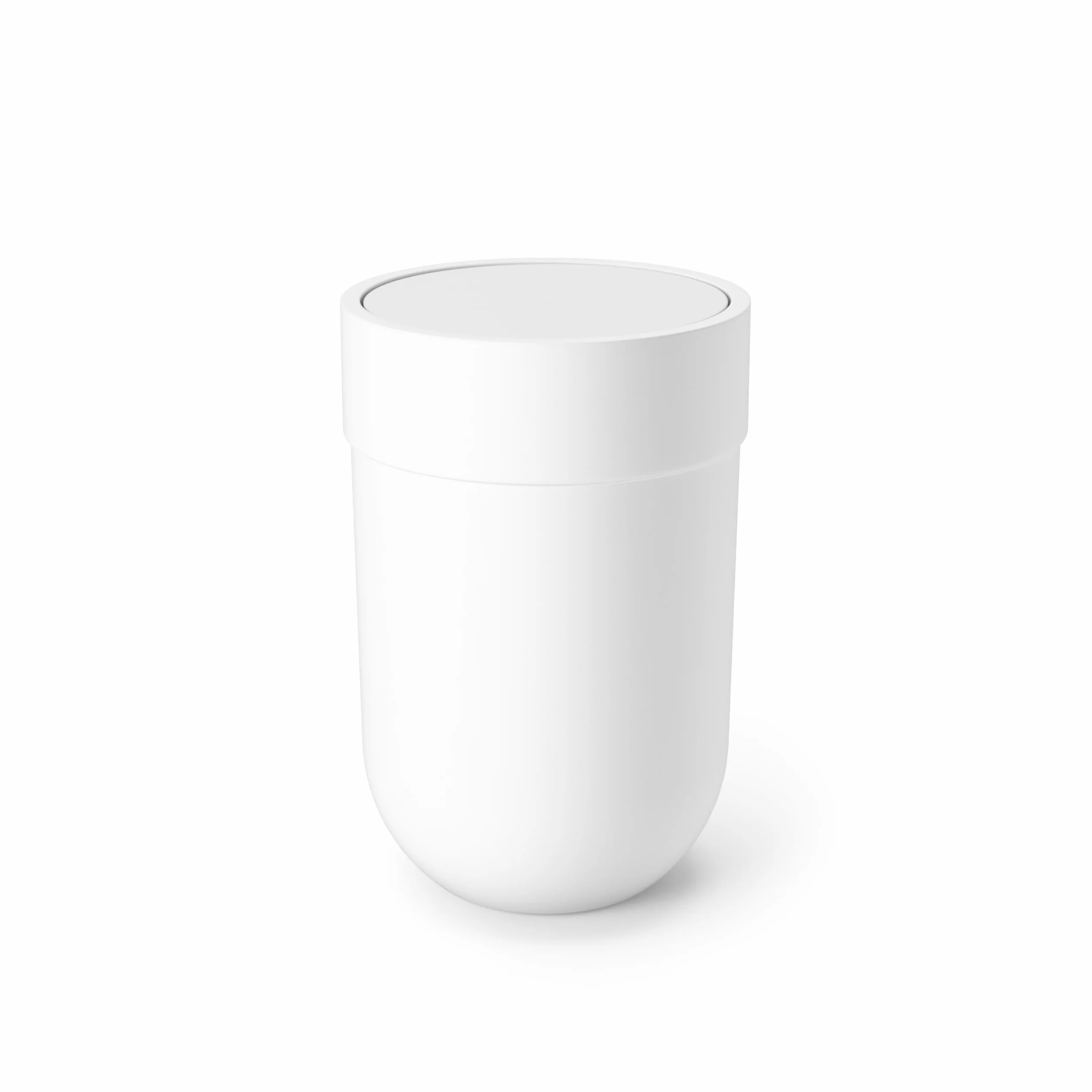 Umbra Touch Bote de basura para baño 6 litros Blanco