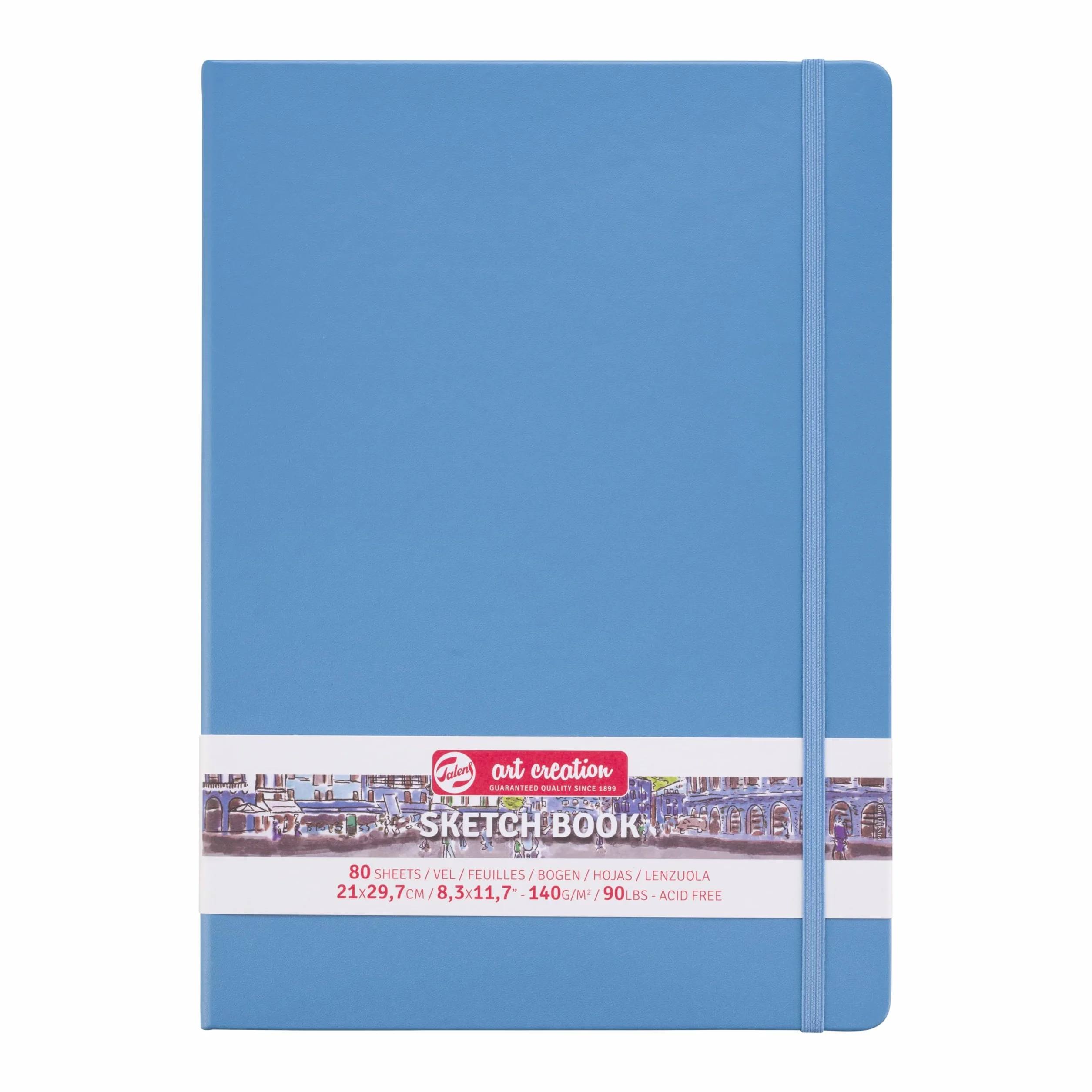 Talens Art Creation Sketchbook Azul lago 21x29,7cm 140g 80 hojas Papel sin ácido