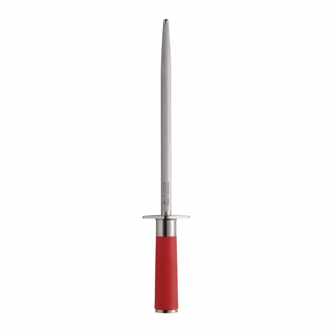 Dick 71741252 rojo espíritu redondo estándar – Afilador de cuchillos, 25 cm