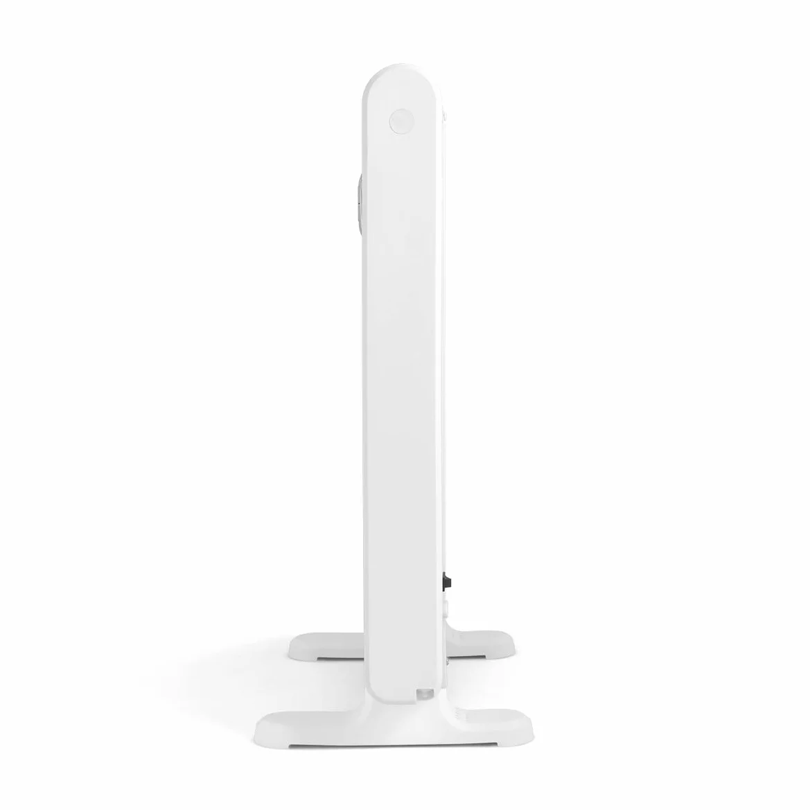 Orbegozo RRE 1010, Emisor térmico bajo consumo, 1000 W, 6 elementos reales, aluminio, mando a distancia, funcionamiento programable, botón de desconexión total, pared o pie, color blanco