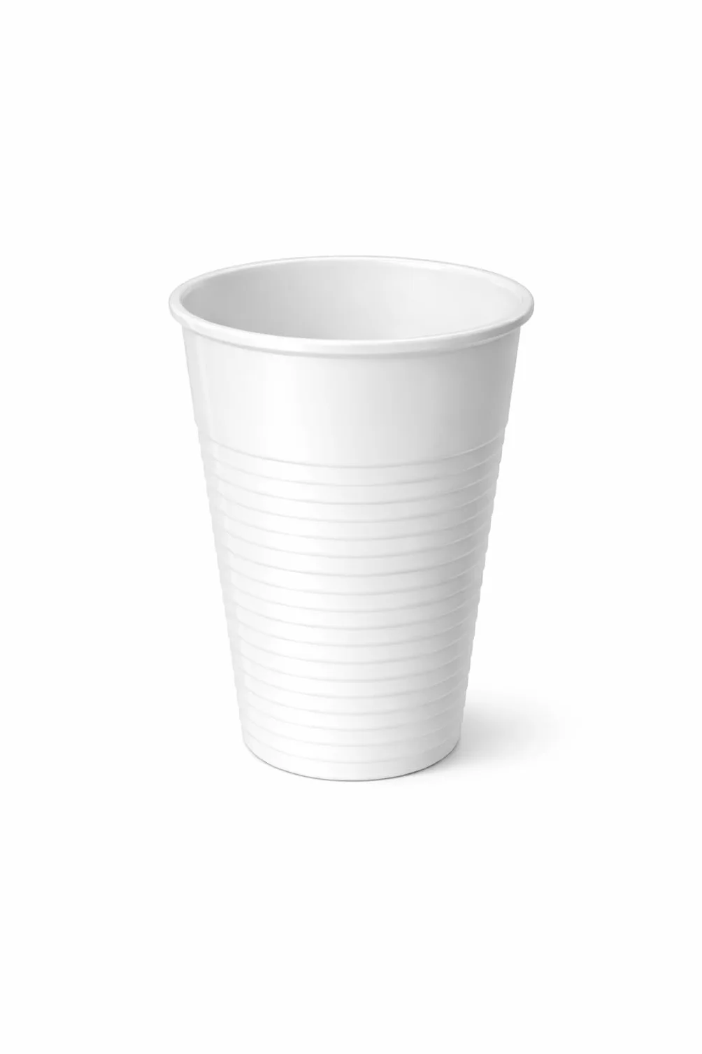 Vaso Reutilizable de Polipropileno 200/220 ml Blanco – Apto Lavavajillas 50 °C – Resiste 25 Lavados – Vaso Plástico Reutilizable para Hostelería, Eventos y Oficina (3000)