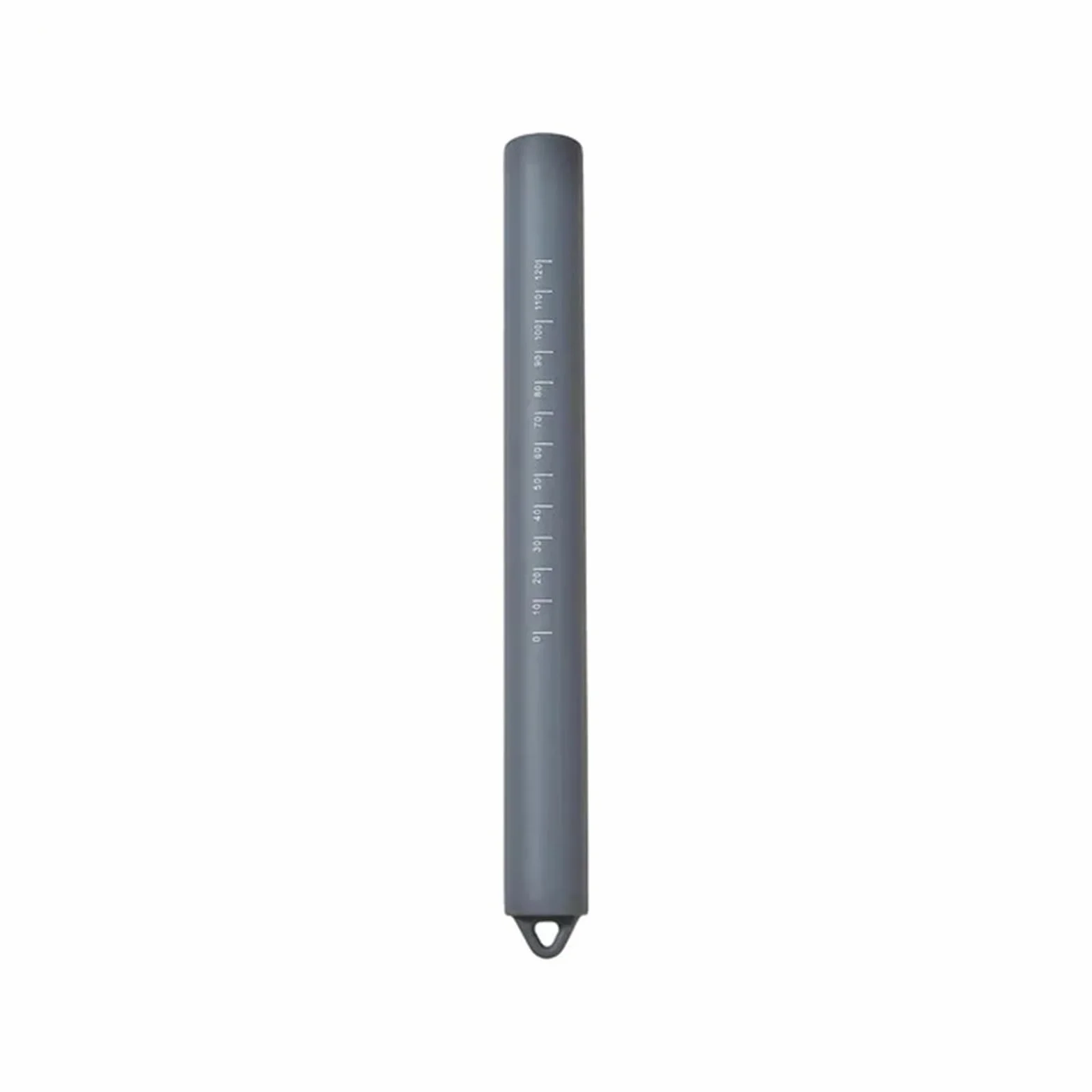Rodillo de silicona 26cm for pastelería, masa, harina, rodillo, cocina, herramienta for hornear galletas(Gray)