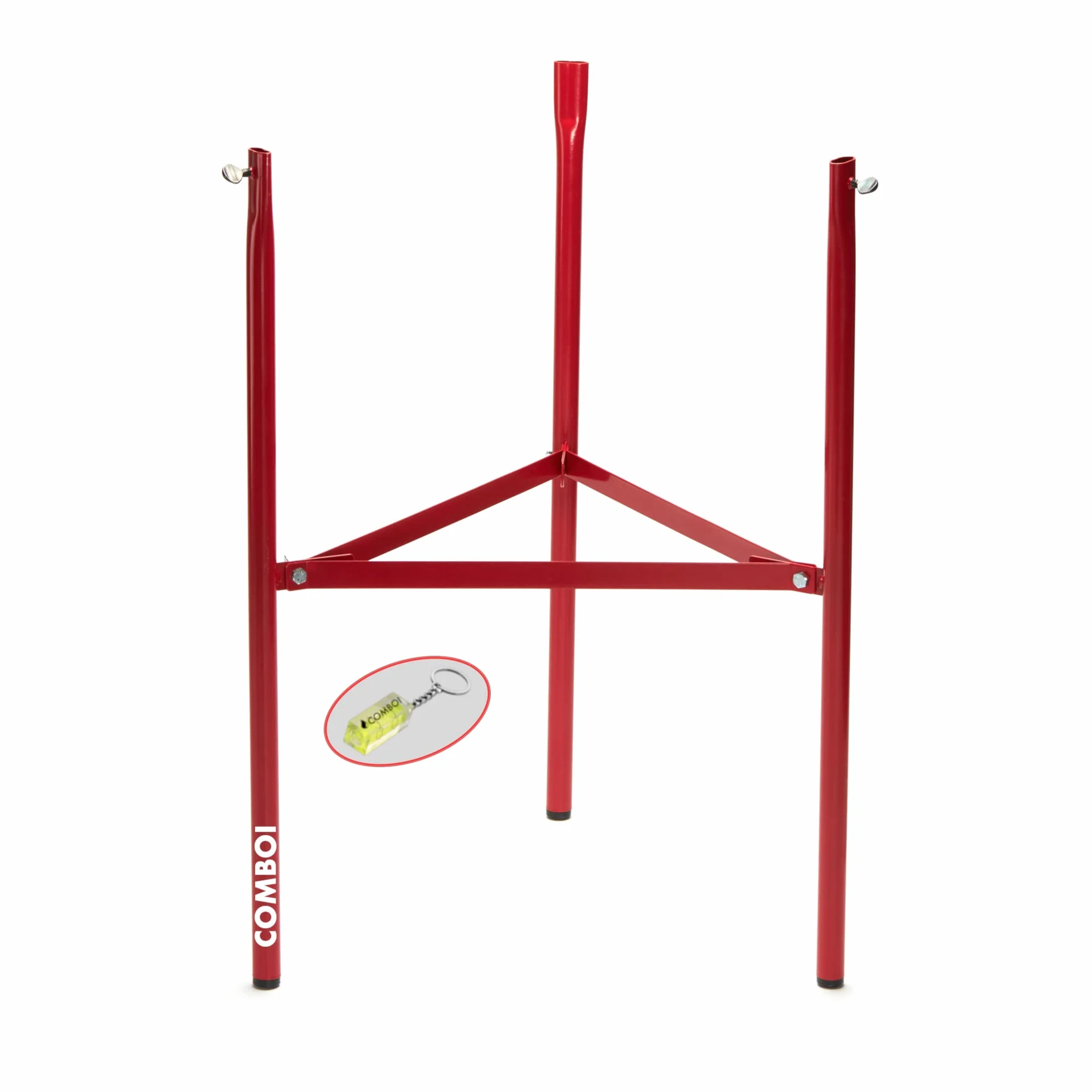 COMBOI Kit Paellero-Quemador de gas butano 40 cm de 2 fuegos, paellera de 46 cm + asador grill 46 cm, Soporte Patas reforzadas, nivel, delantal, libro de recetas digital.