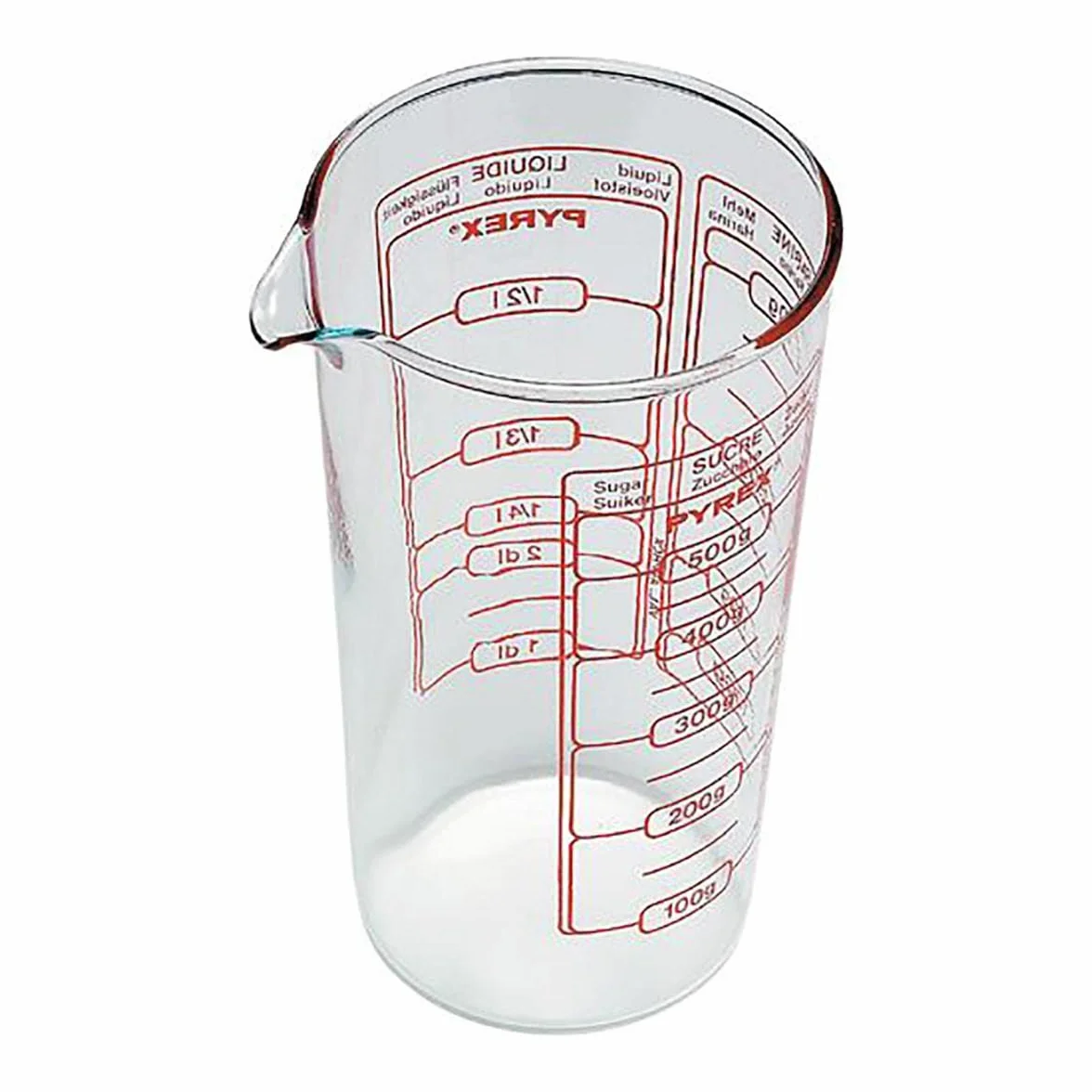 Pyrex Vaso Medidor Transparente 0,5L