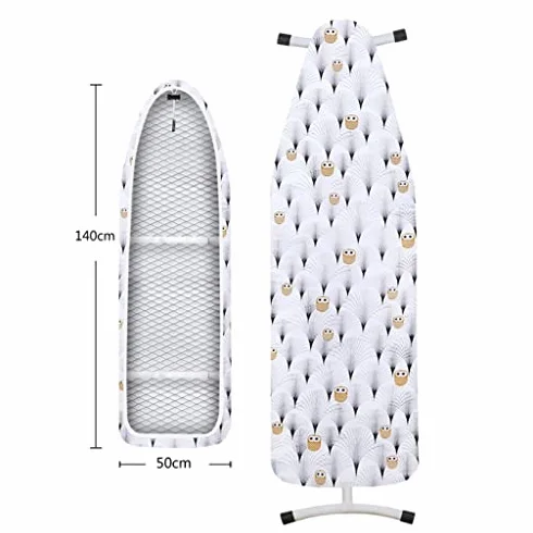 Funda para Tabla de Planchar de algodón Extra Grueso, Resistente a Las Quemaduras, Funda de Hierro con Acolchado, Almohadilla Resistente al Calor Reflectante (Color : 1)