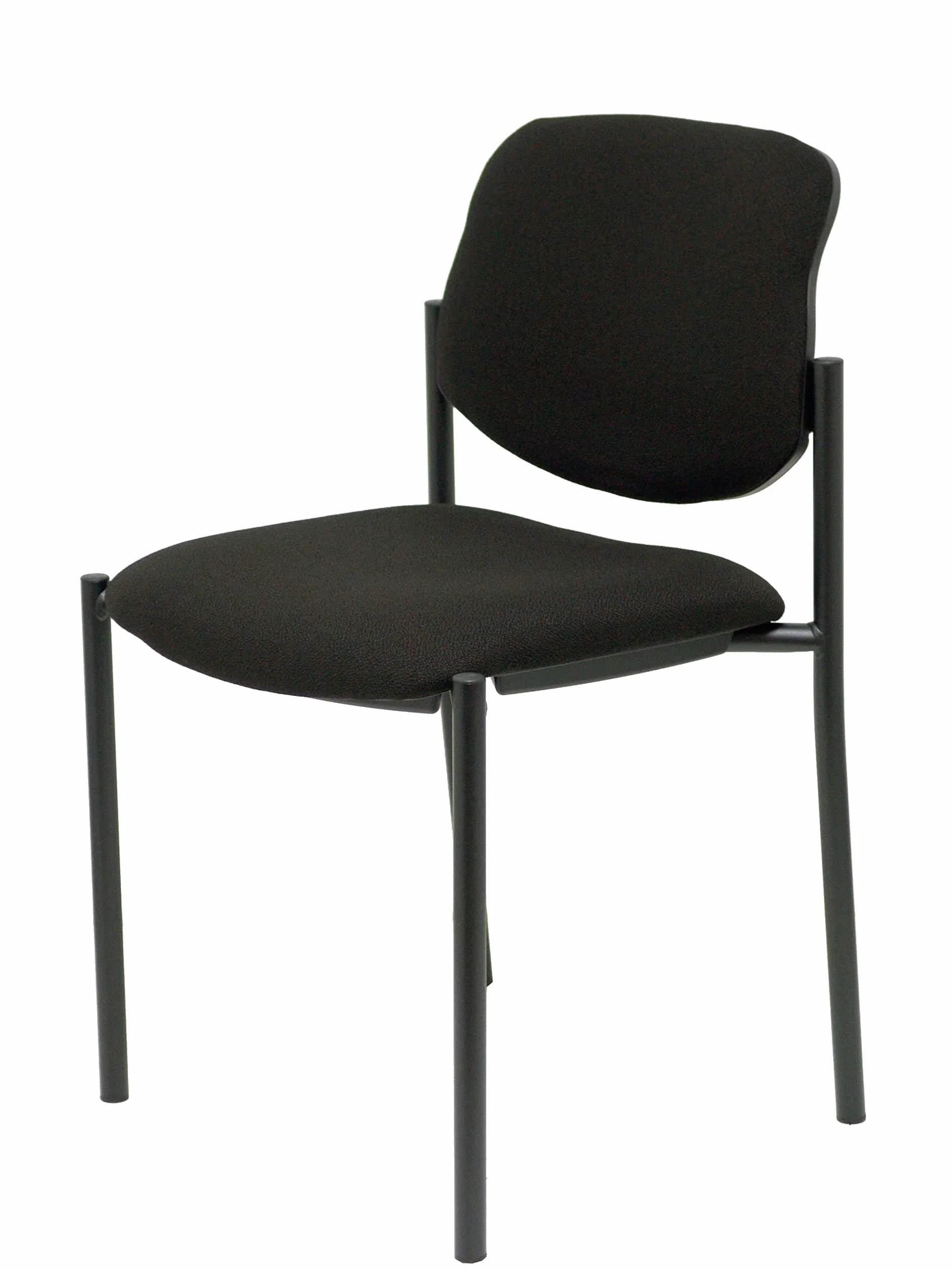 Piqueras y Crespo Silla Fija Villalgordo Bali Negro chasis Negro