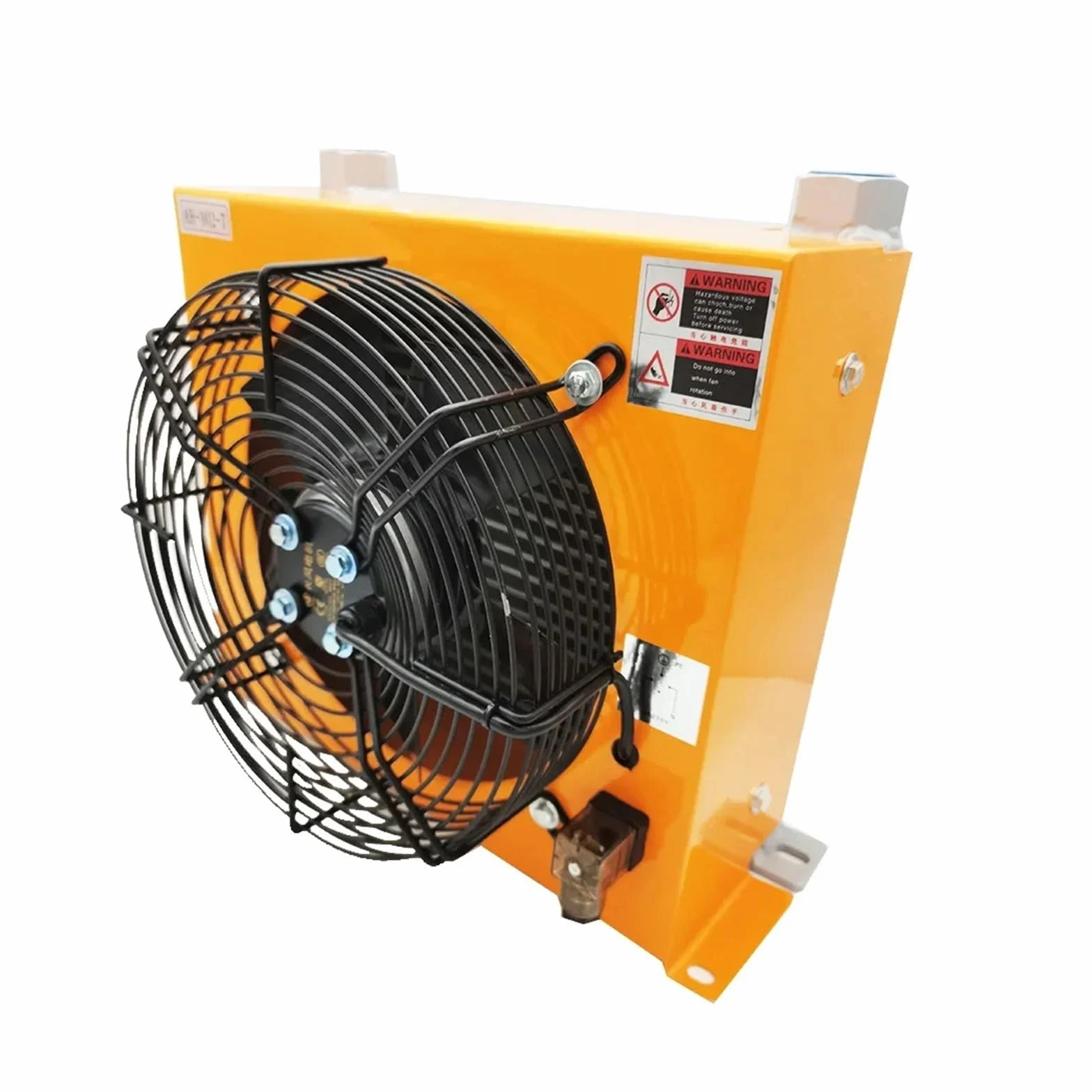 Enfriador de Aceite hidráulico AH1490T-CA 250 L/min Radiador refrigerado por Aire 135 W CA/CC Soldadura precisa y Ventilador eficiente Absorción de Impactos