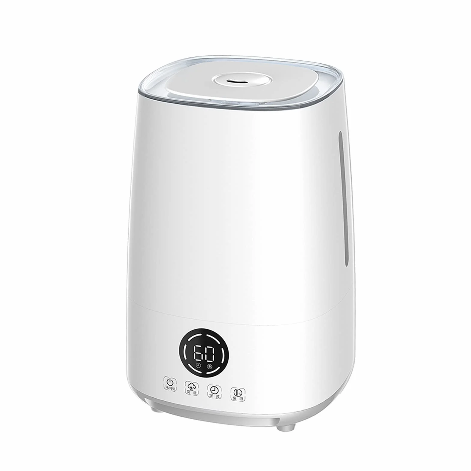 Humidificador Ultrasónico Humidificador, humidificadores for dormitorio, humidificador de niebla fresco for habitación de bebé con apagado automático y luz de noche acogedora Humidificador de Aire