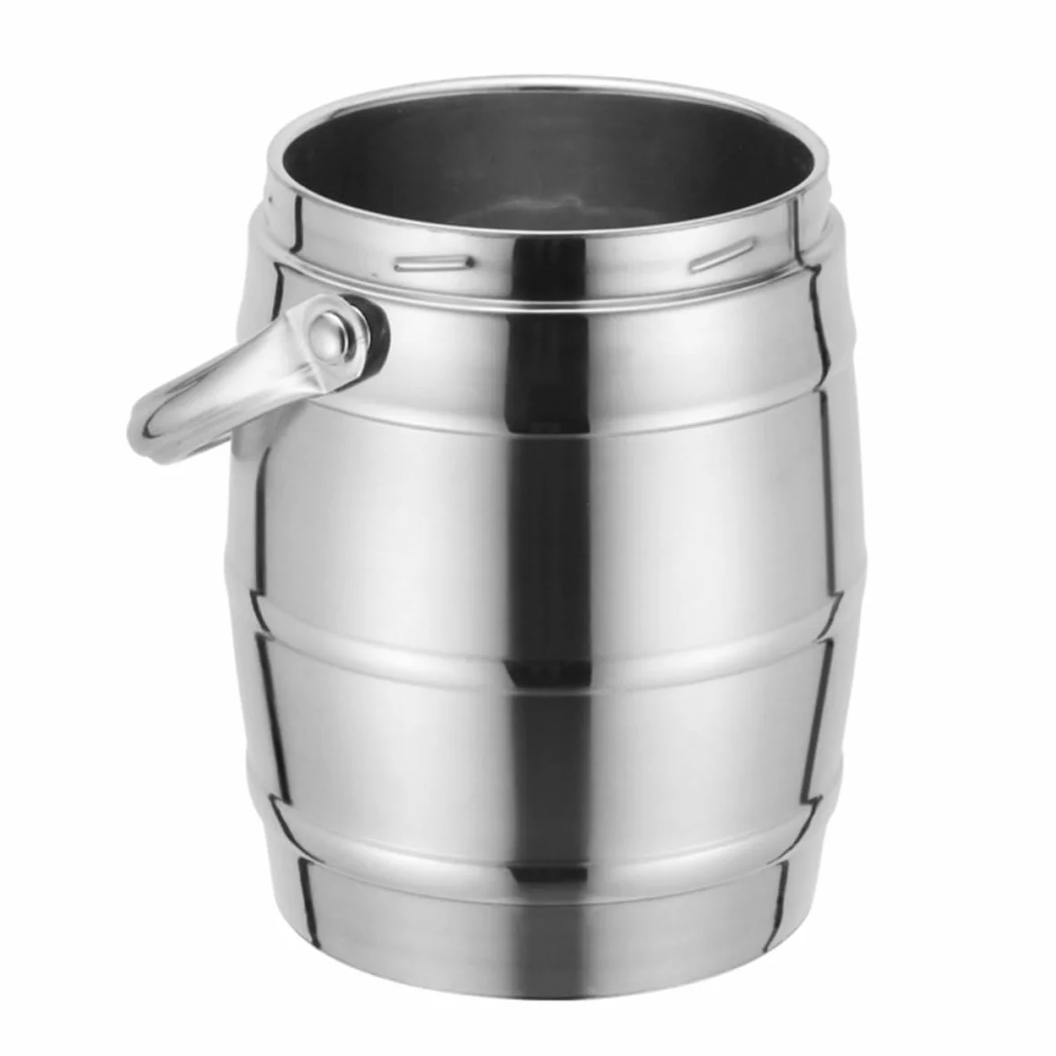 Fiambrera de Acero Inoxidable Doble Capa y Aislamiento al Vacío, Portátil Asa, Capacidad 3l, Mantiene la Comida Caliente hasta 6 Horas para Oficina y Viajes