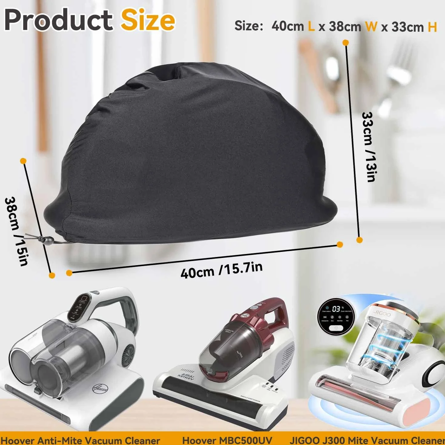 Cubierta universal impermeable para aspiradora de mano Hoover Ultra Vortex, Jimmy JV35, Jimmy BX7 Pro, JIGOO J200 y otros