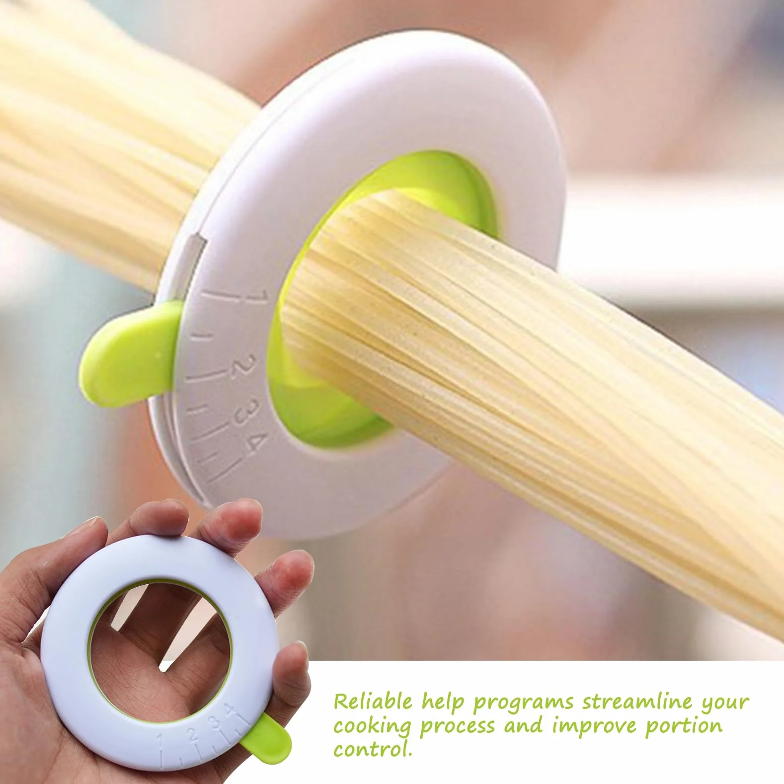 Medidores para Pasta Precisos con Diseño Rotativo 2 Piezas