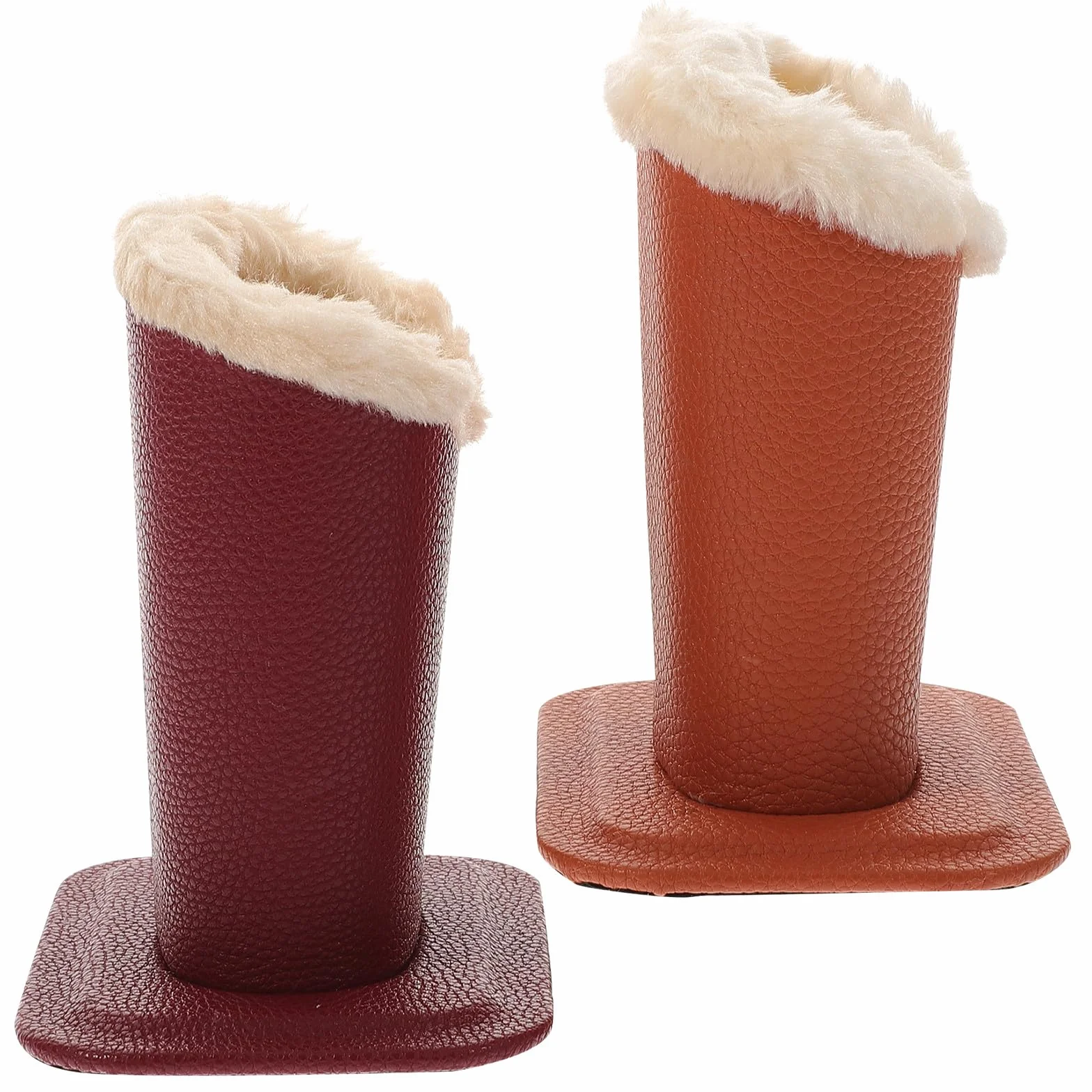 SMASOLO Soporte Vertical para Gafas Forro de Felpa 2 Piezas