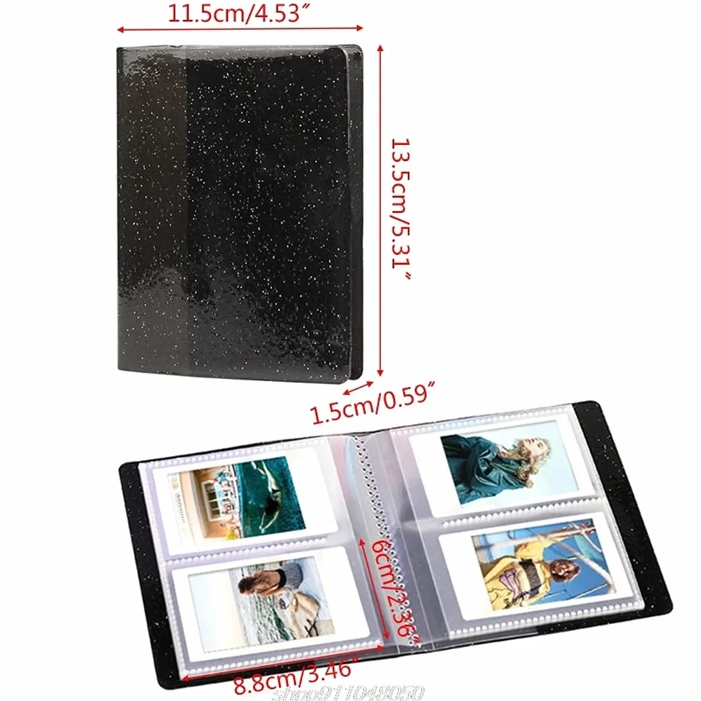 Álbum de Fotos Quicksand Mini Estuche Organizador de Fotos instantáneas para Mini ()