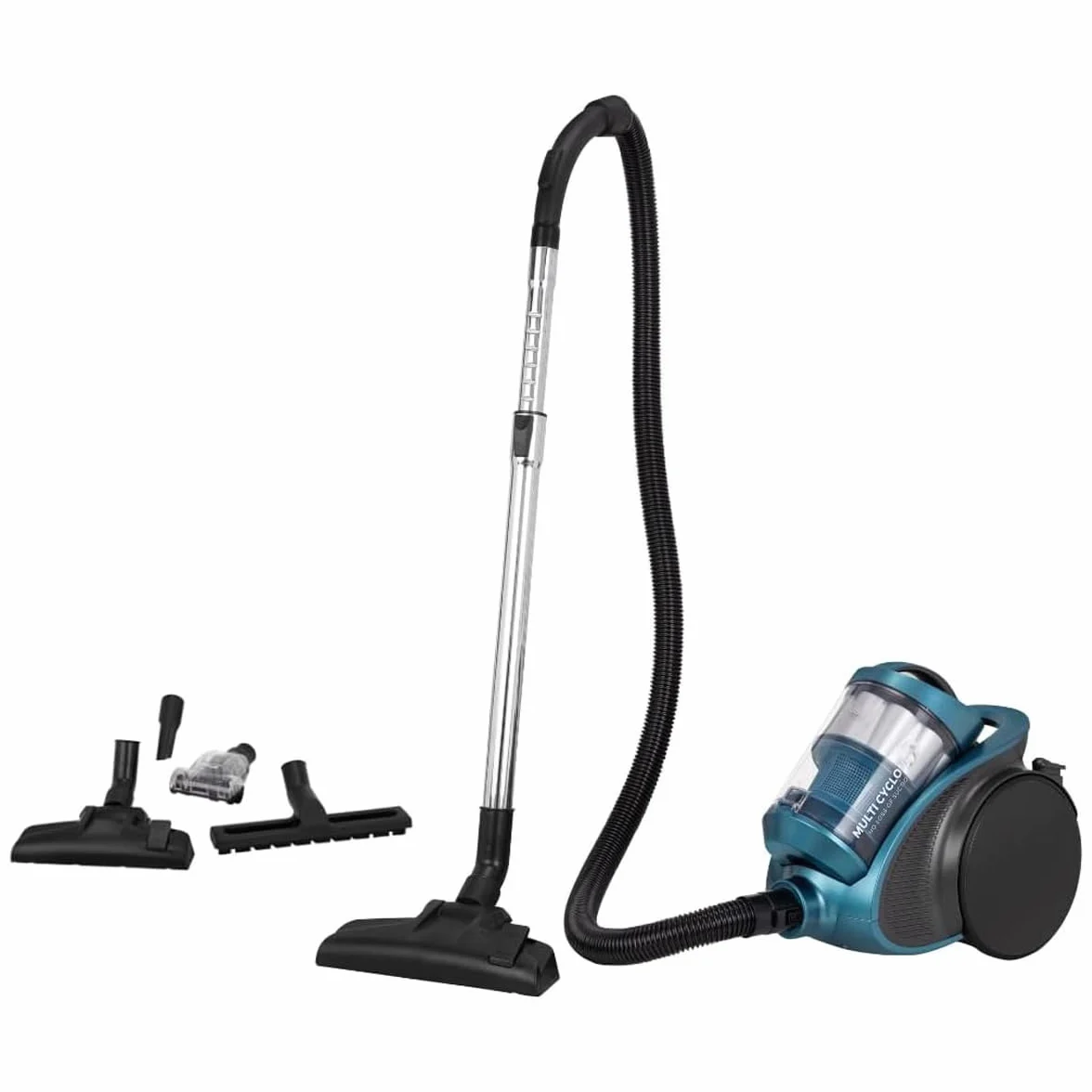 Kubo - Aspiradora sin Bolsa Filtro HEPA - Incluye 4 Accesorios - Funcionamiento Silencioso de 79 dB - Succión de 13 Kpa - Depósito de 2,5 L - Potencia 700W - Color: Quetzal Green
