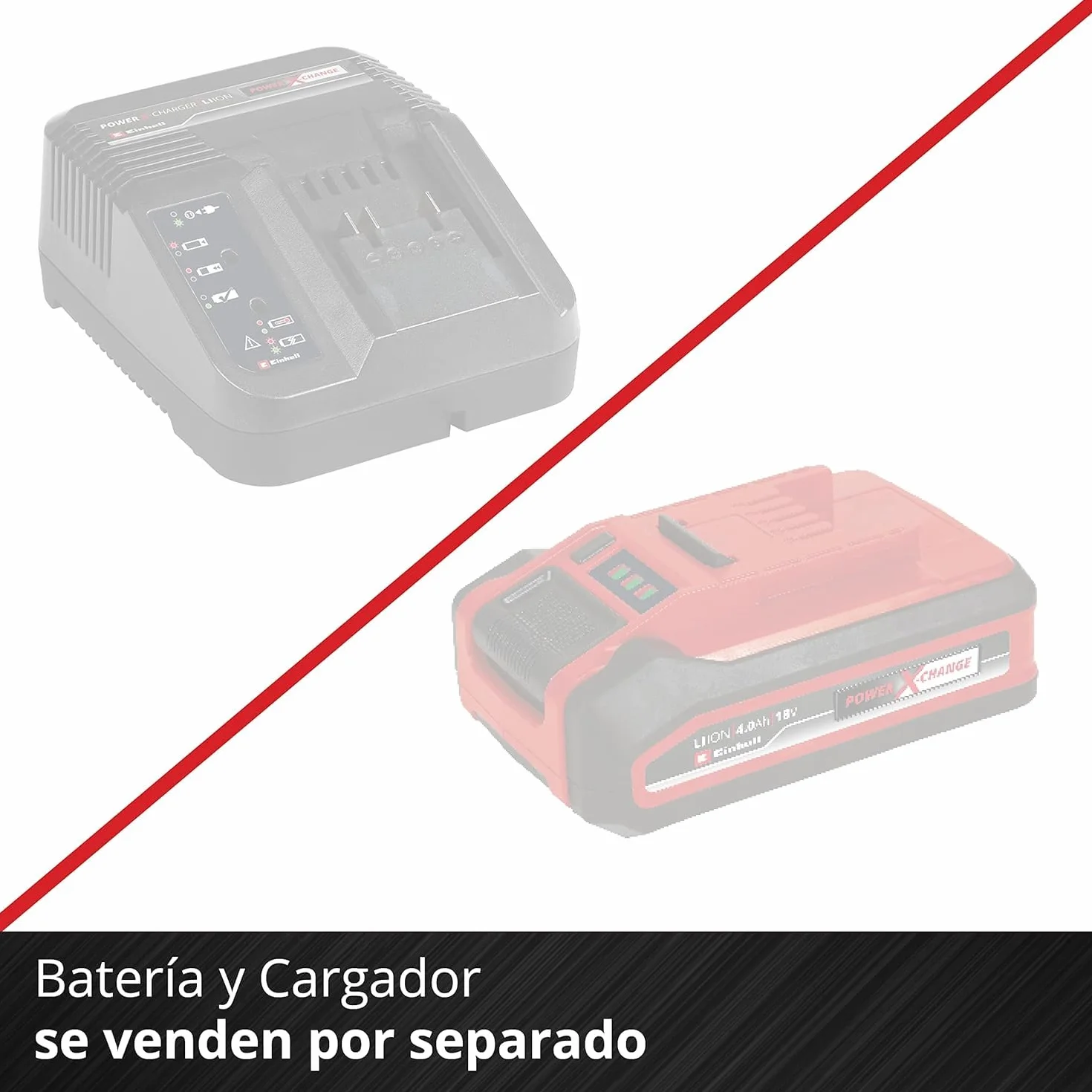 Einhell Aspirador de polvo manual con batería TE-HV 18/06 Li-Solo Power X-Change (18V, potencia de aspiración 72 mbar, incl. boquilla de juntas, recipiente de polvo 0,6 l, sin batería)