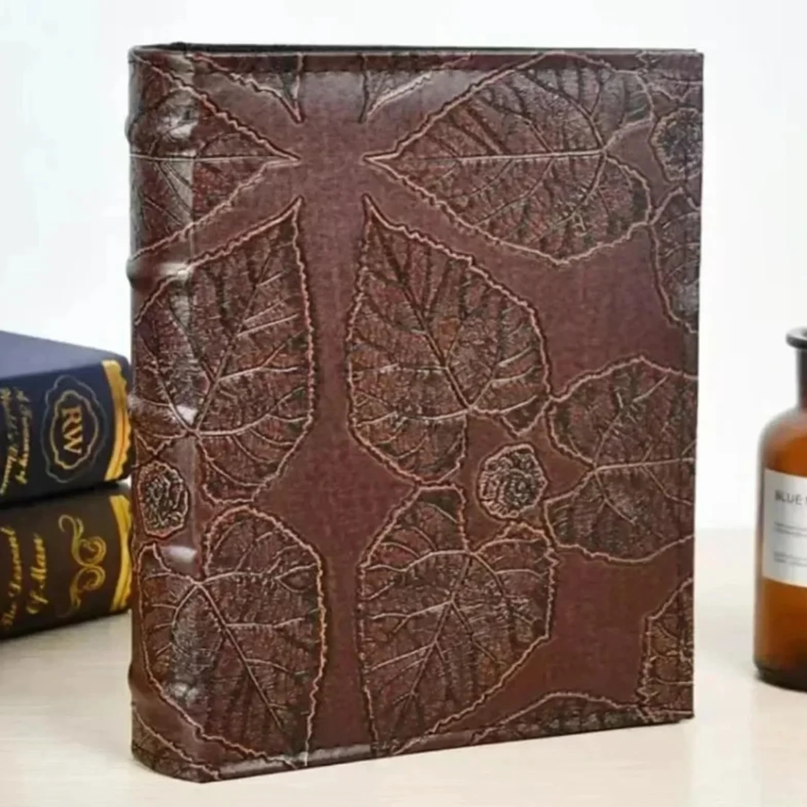 Álbum de Fotos Álbum de fotos bolsillo 6 pulgadas, 4 x, 4R, con cubierta PU, estuche for guardar, regalo soldadura, libro autógrafos, carpeta tarjetas(Color-02)
