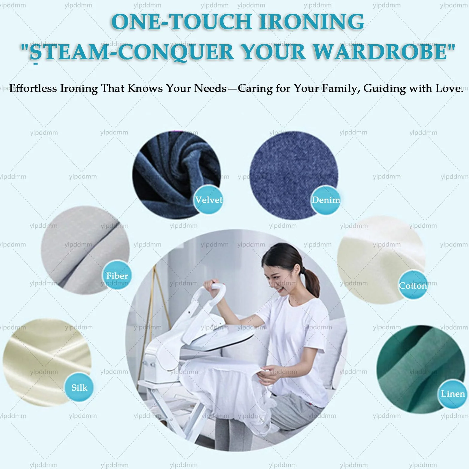 Prensa de Vapor Grande de 1400 W, Apagado automático y Tanque de 300 ml Withstand | prensa de vapor digital,plancha profesional de uso comercial para sábanas,fundas de almohada,servilletas y telas