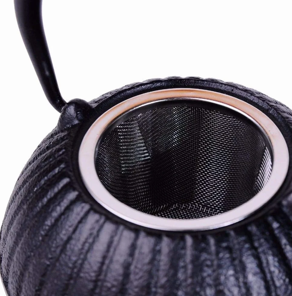 Tetera de Hierro Tetera Japonesa Tetera Japonesa De Hierro Fundido, Tetera, Tetera De 550ML, Teteras para Cocina Casera Tetera Hierro Fundido Hervidor de Hierro Fundido