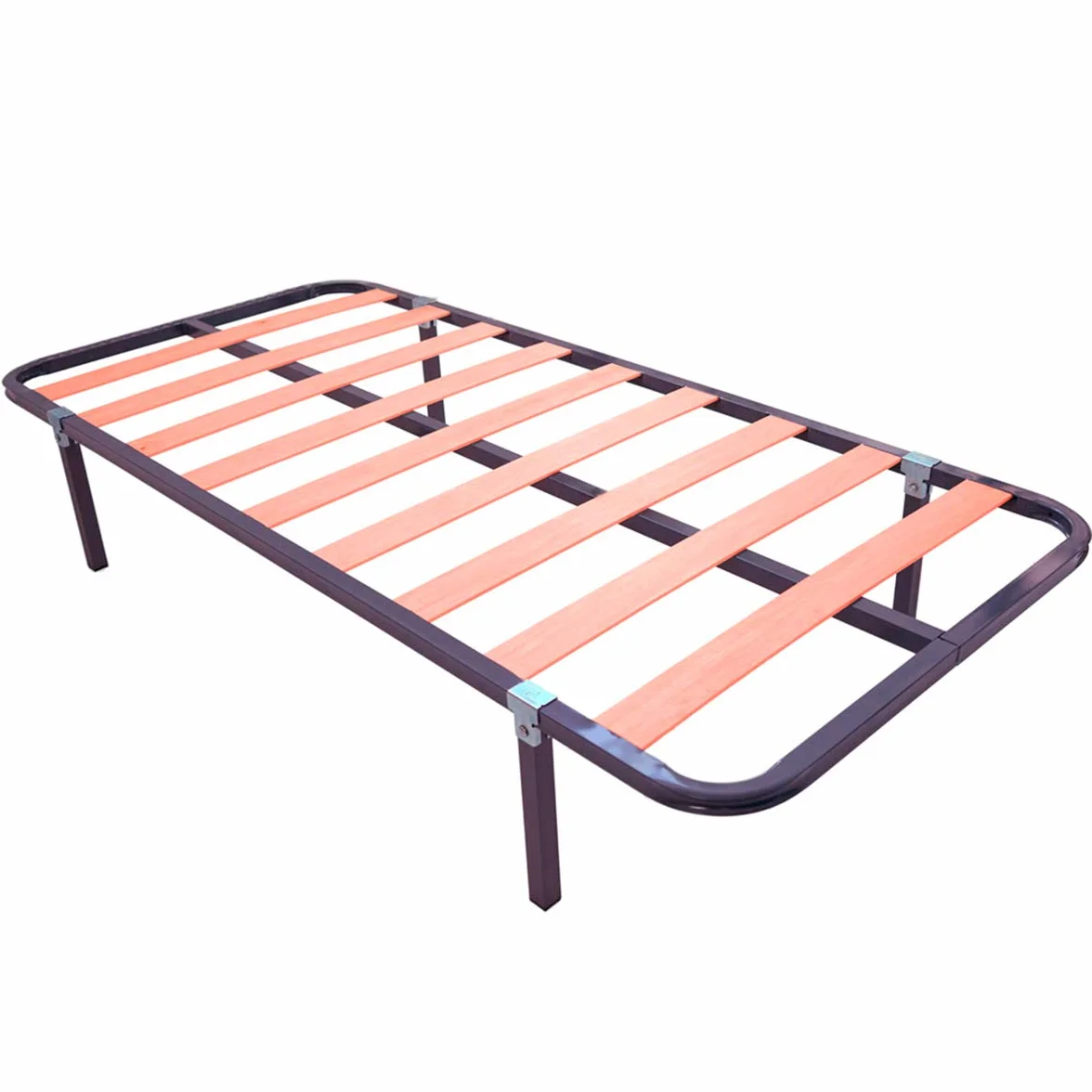 Duérmete Online - Cama Completa con Colchón Aura Reversible + Somier Basic con 4 Patas Abrazadera, 90 x 190