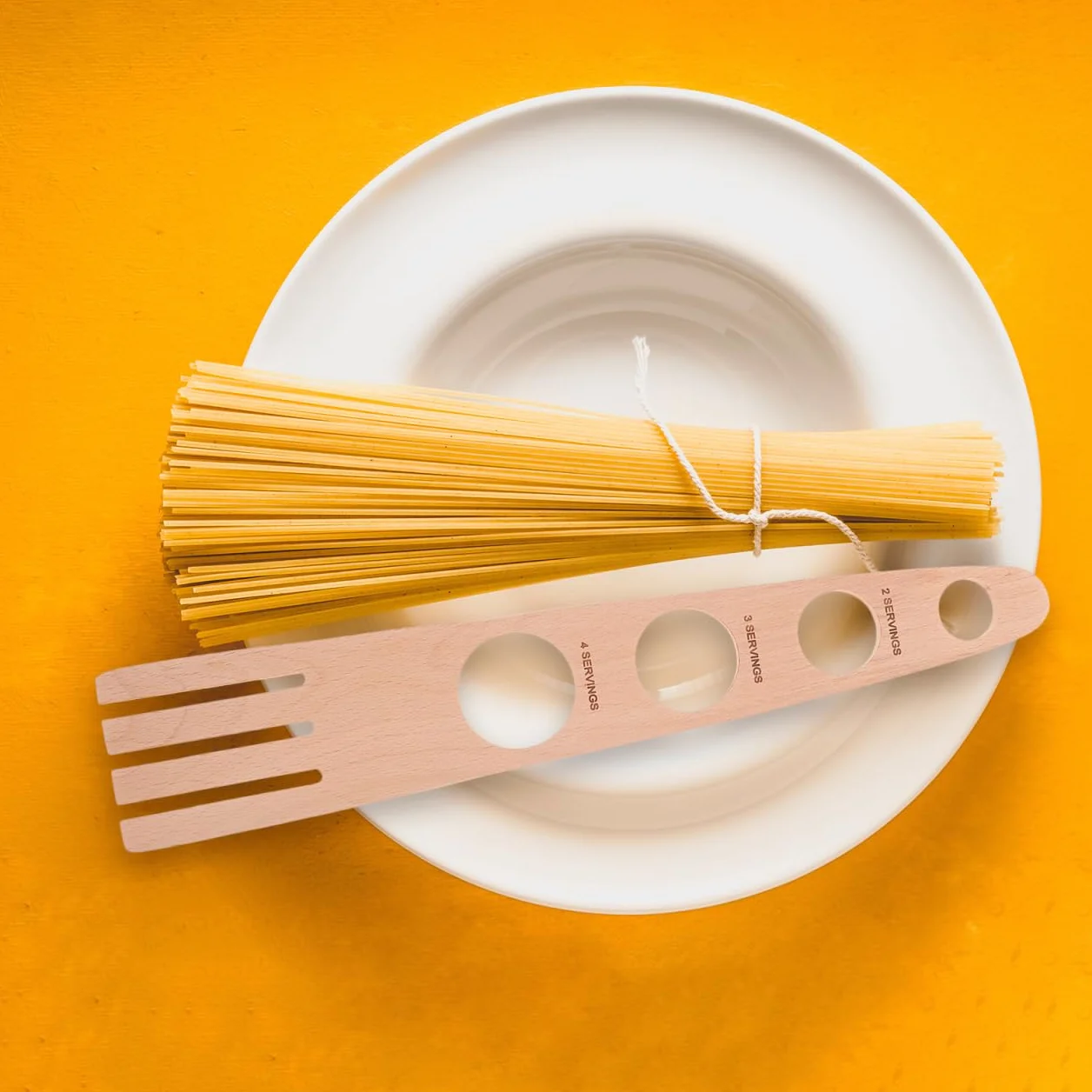 Ciieeo Medidor De Espagueti Con 4 Orificios Para Control De Porciones Utensilio Compacto De Cocina