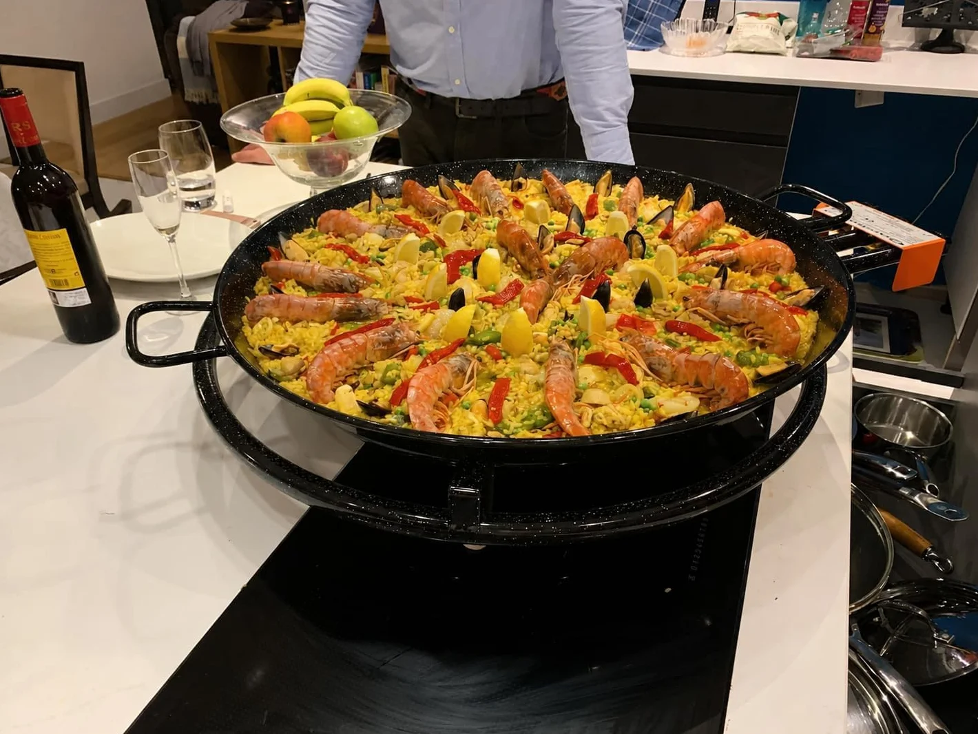 GARCIMA - Paellera Valenciana Esmalte50R Garcima 90 Cm
