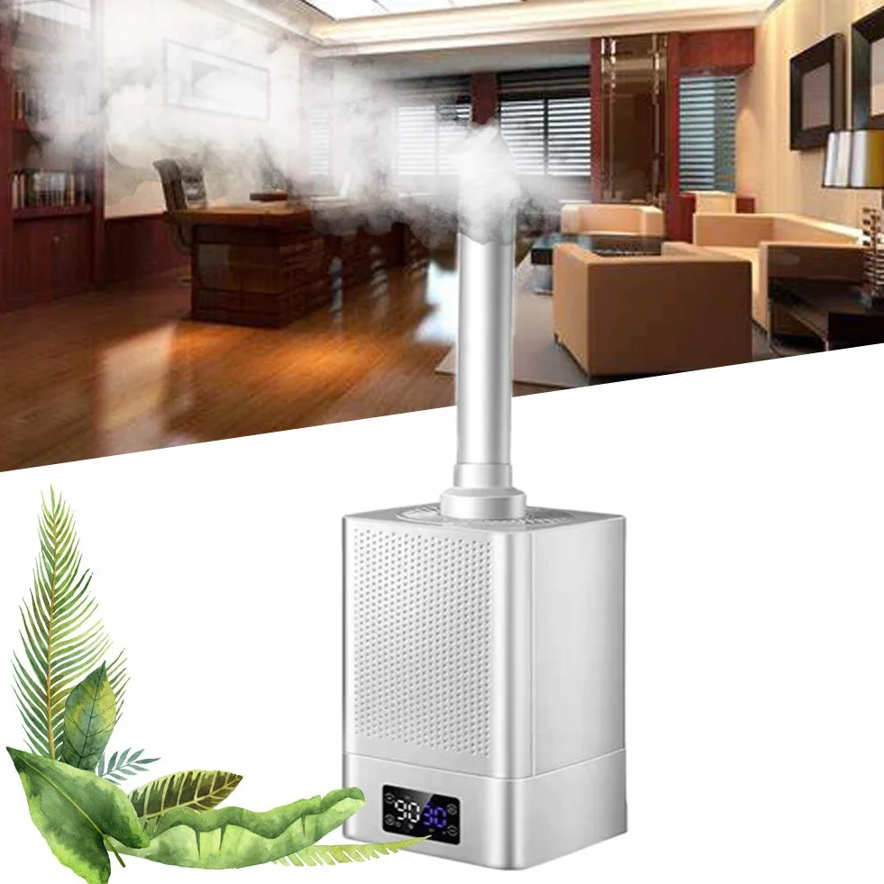 Humidificador ultrasónico de 11 litros, humidificador inteligente de humedad constante para dormitorio y oficina