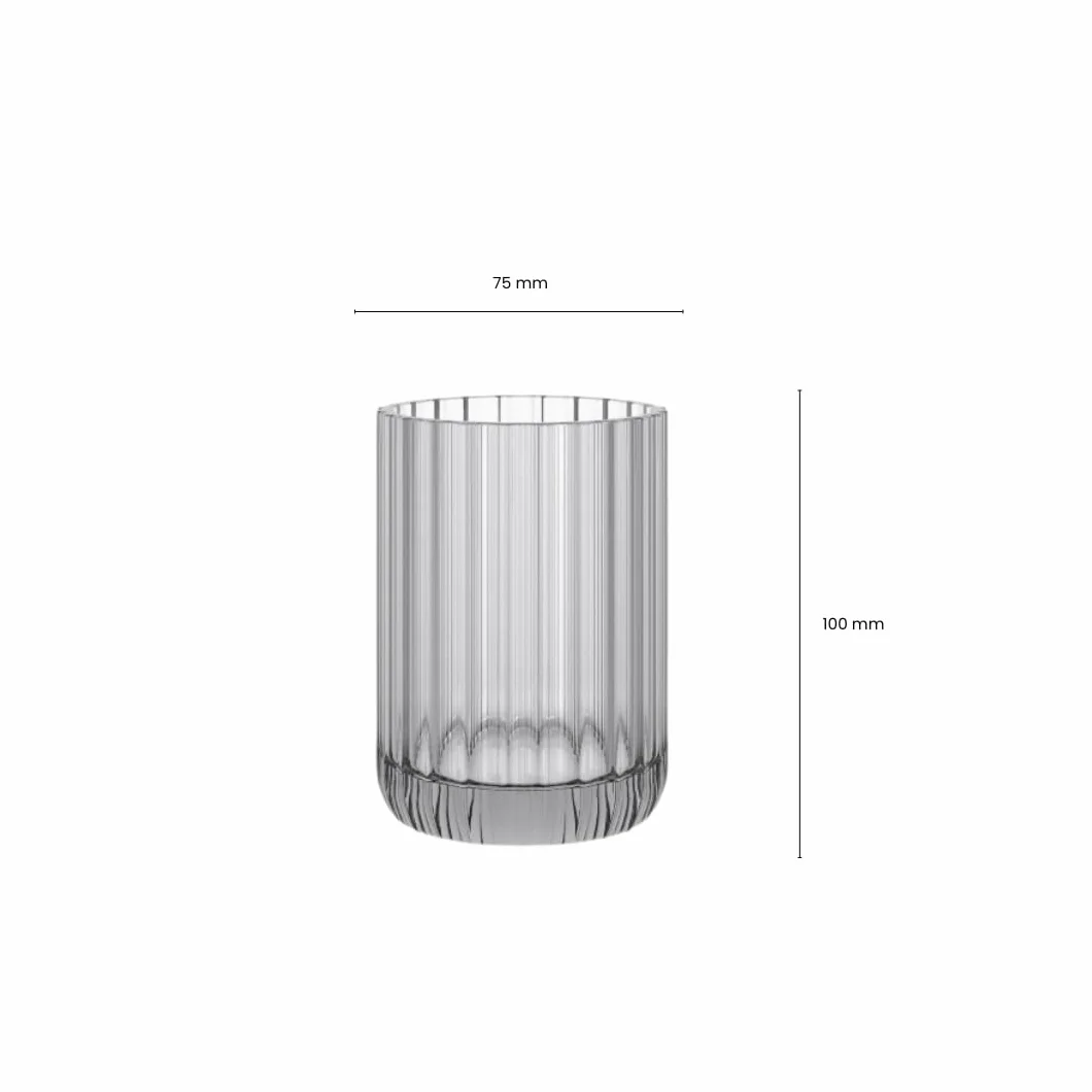 Vaso Portacepillos Encimera Baño Cristal Bluish Green Cosmic Lido