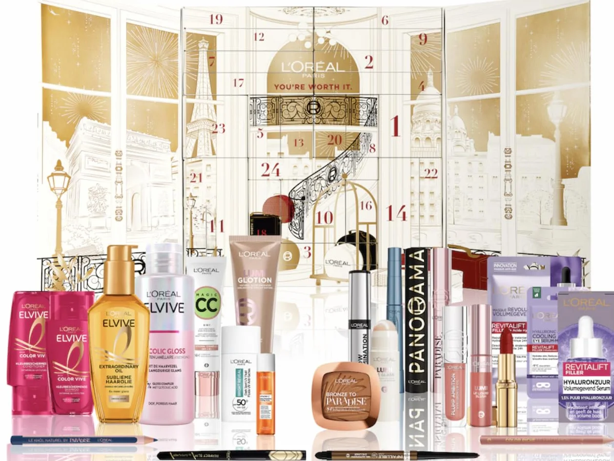 Calendario de Adviento de París 2025 - Calendario de Adviento de Belleza - Calendario de Adviento - 24 sorpresas - Navidad - Blackfridaydeal