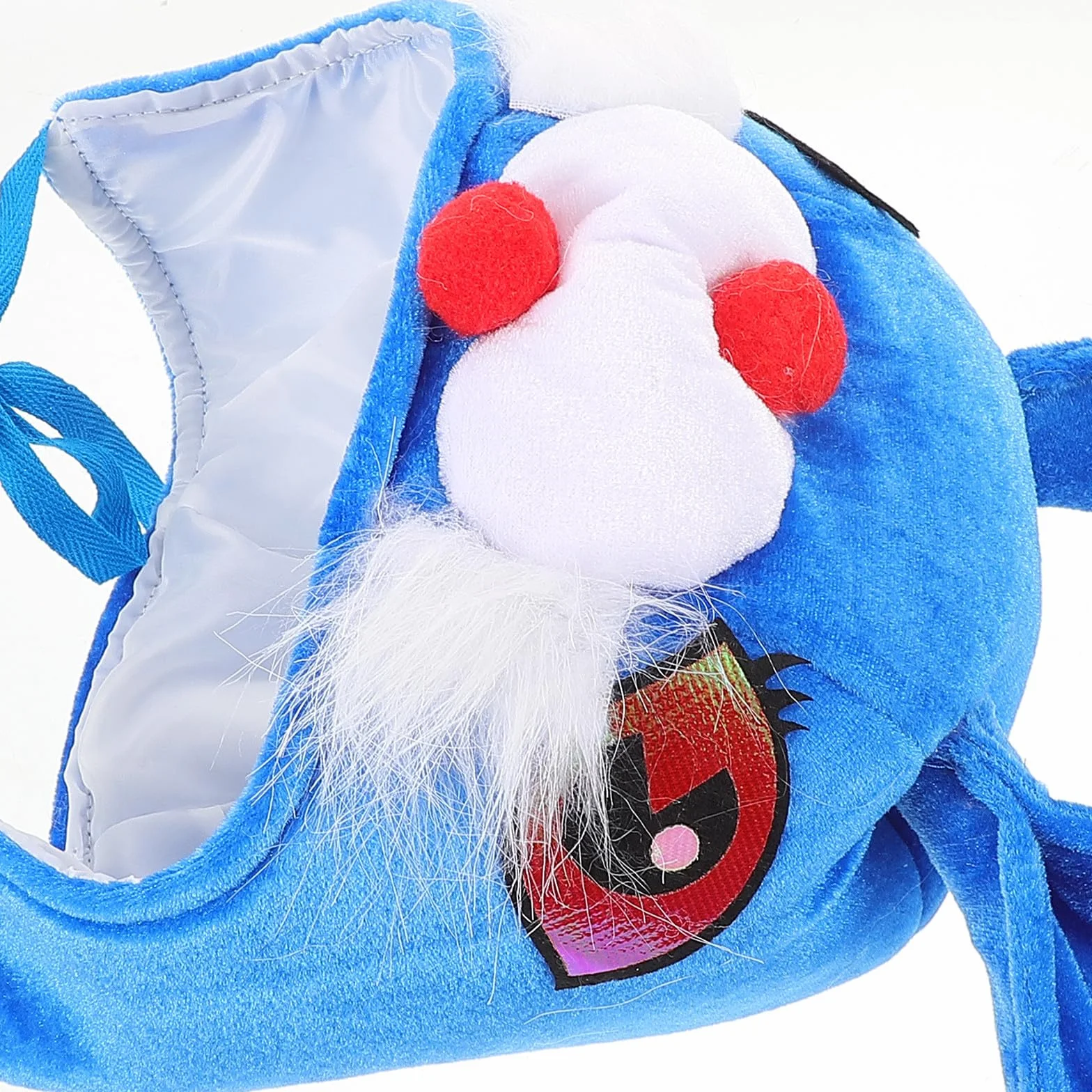 SEWACC 5 Piezas Sombrero de Conejo Azul de Poliéster para Disfraz, Cómodo y Fácil de Limpiar, Adecuado para Fiestas de Halloween y Celebraciones Familiares