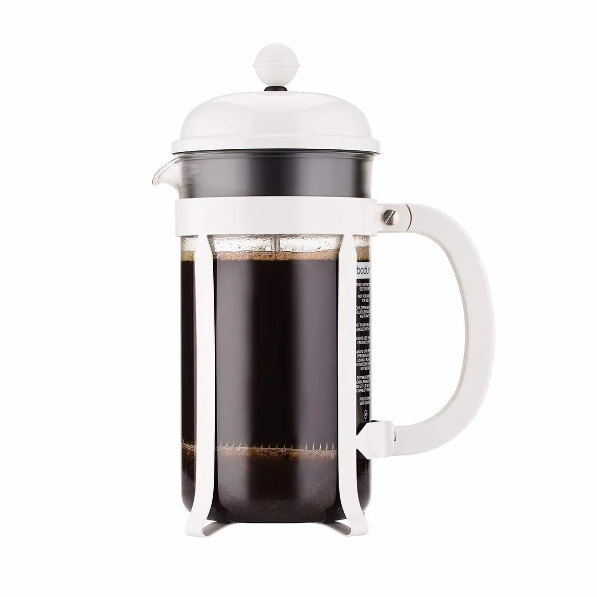 Bodum - 1928-913 - Chambord - Cafetera 8 tazas - 1.0 l - color blanco crema