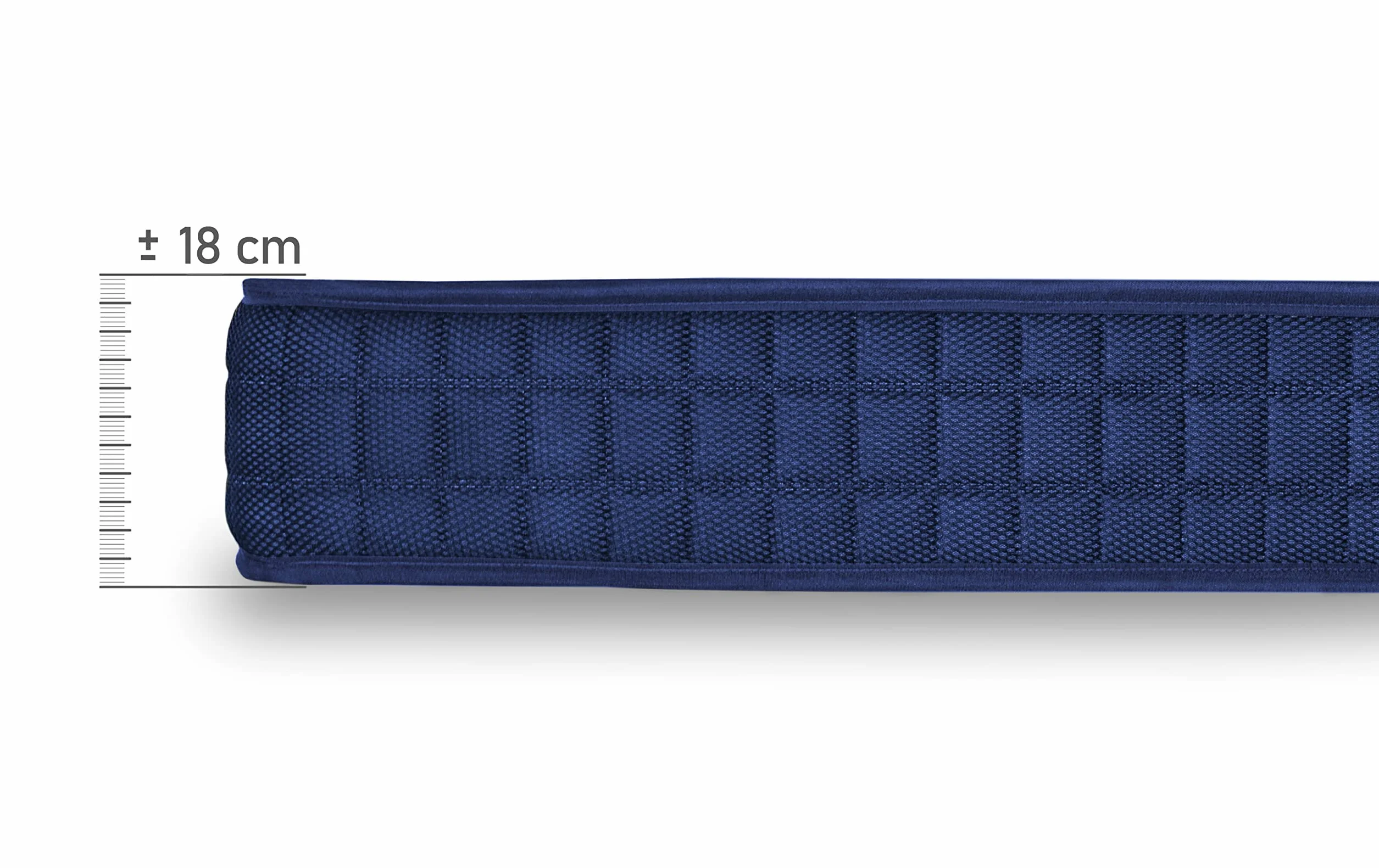HOGAR24 ES | Cama Completa | Somier Lama Ancha + Colchón Viscoelástico Relax Edition 18 | Incluye Juego de Patas Roscadas de 25 cm | Medidas: 120x190 cm