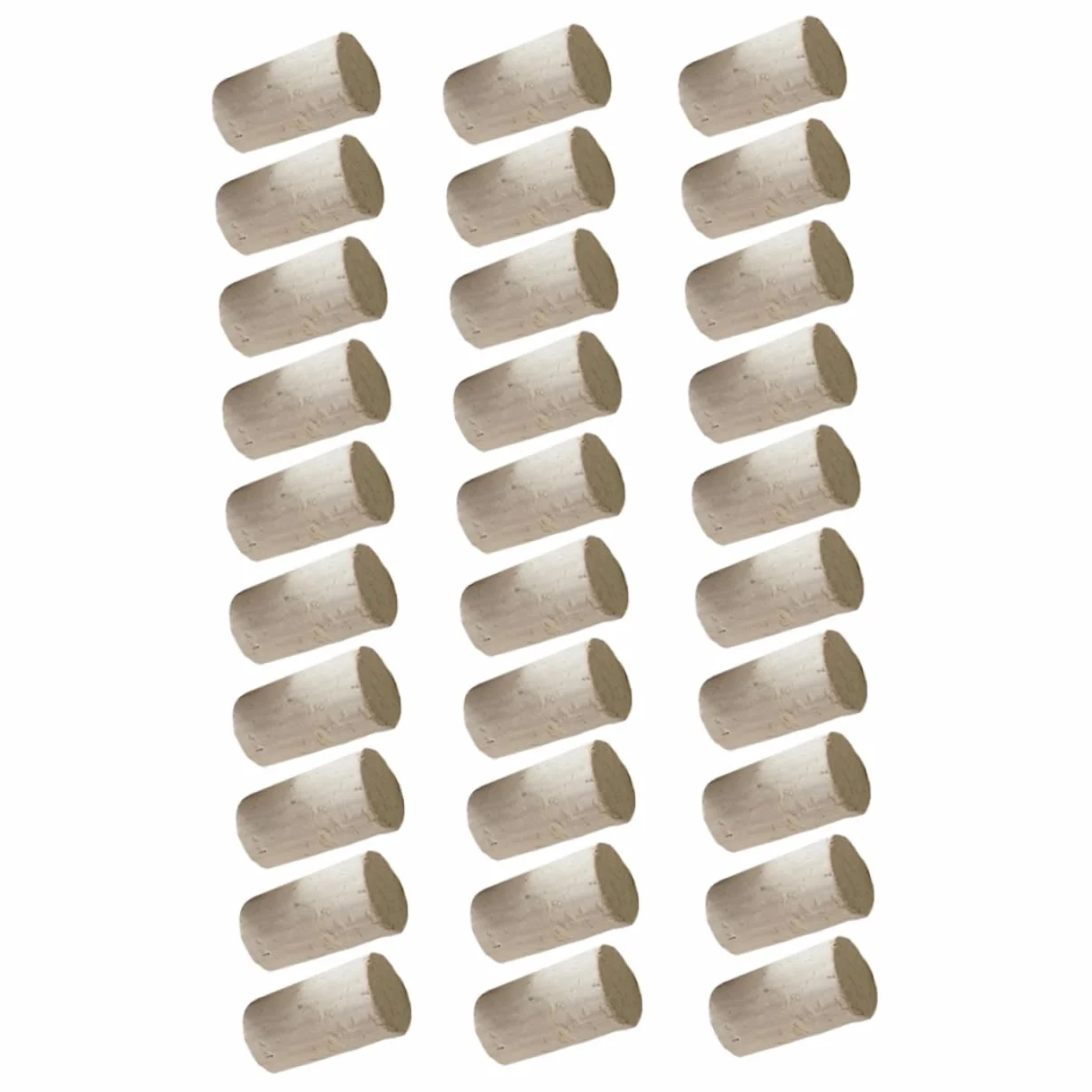 SHOWERORO Juego De 3 Tapones De Corcho para Vino para Sellar Botellas Herméticos Y para Conservar El Vino (30 Unidades)