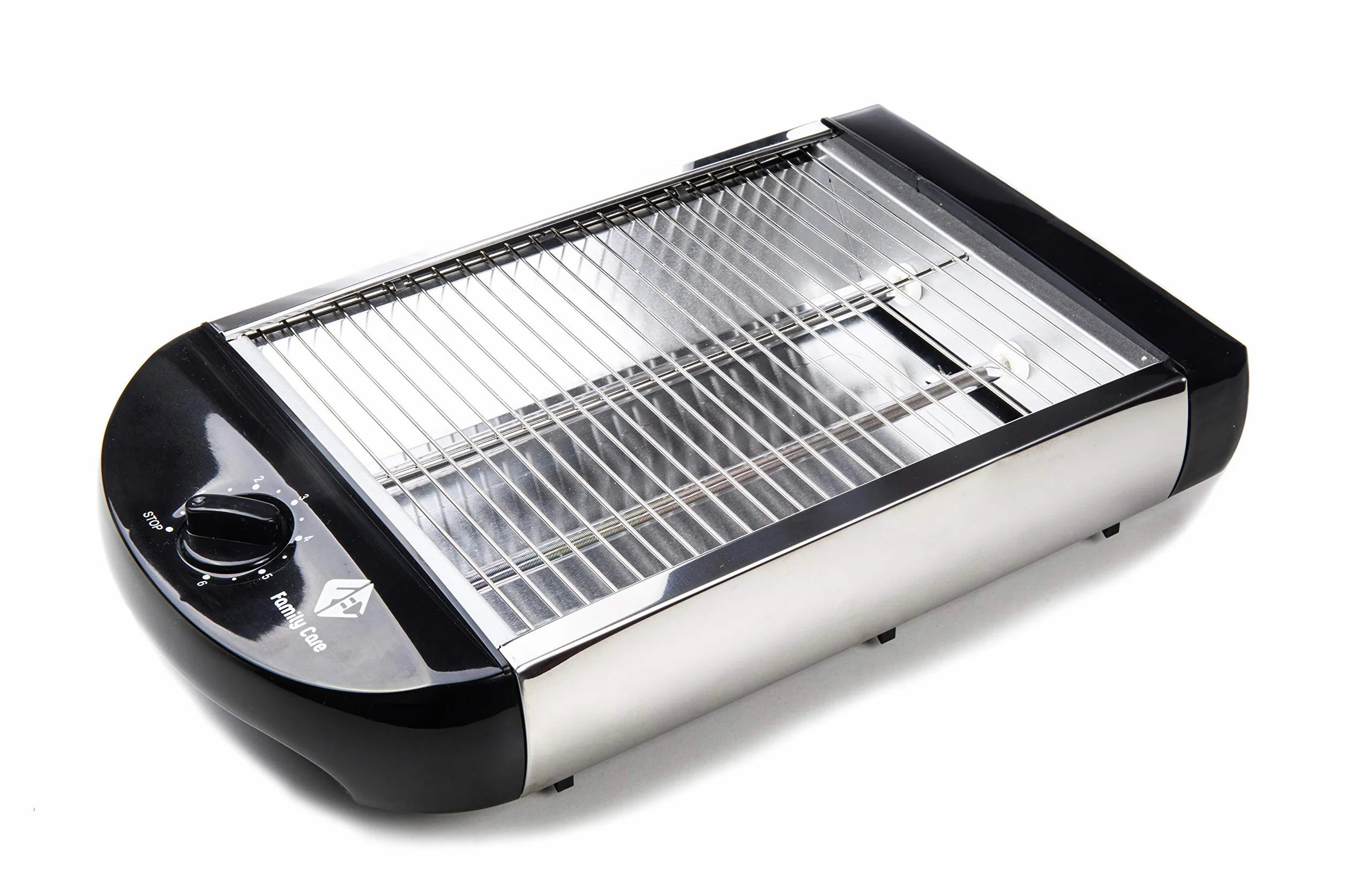Tostadora Horizontal Family Care 600W 5 Niveles Temperatura Acero Inoxidable