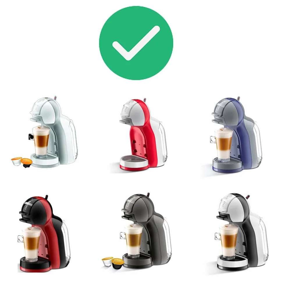 MIRTUX Portacápsulas Compatible para Delonghi Dolce Gusto Mini-Me y Krups KP120