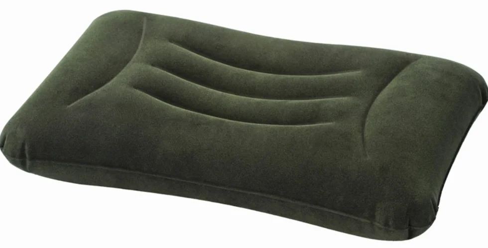 Intex - Almohada Hinchable, 58 x 36 x 13 cm, Color Verde (68670)